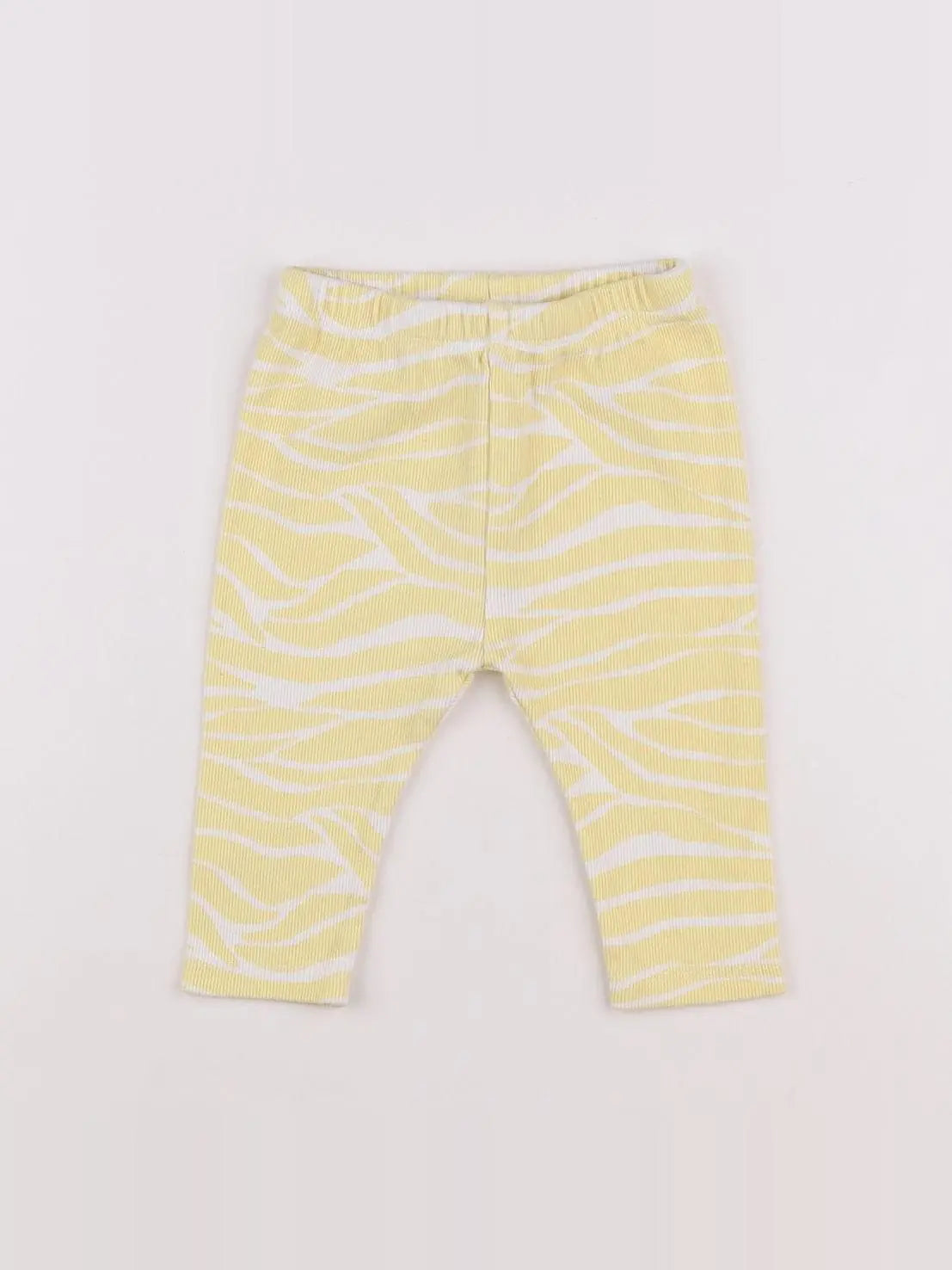 Zara - legging jaune - 3/6 mois