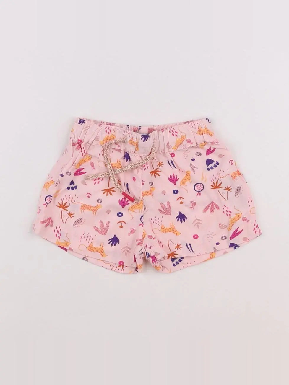 Vertbaudet - short rose - 6 mois