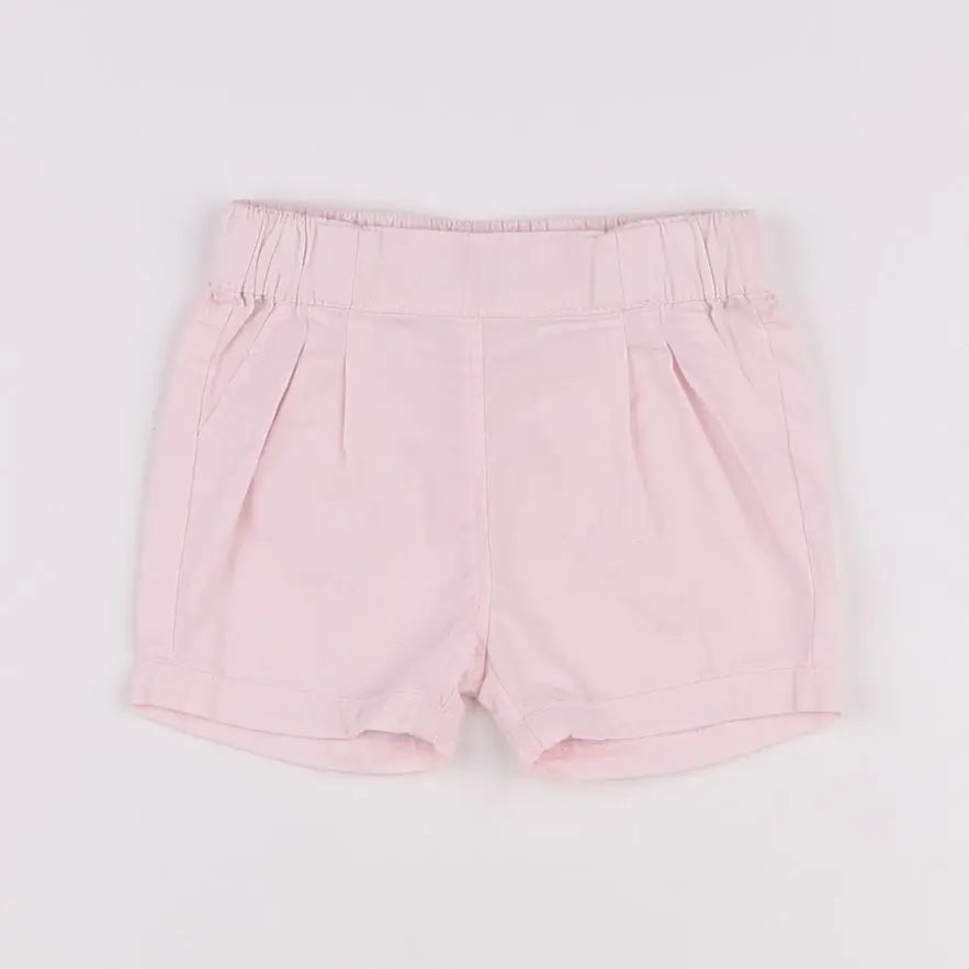 Vertbaudet - short rose - 3 mois
