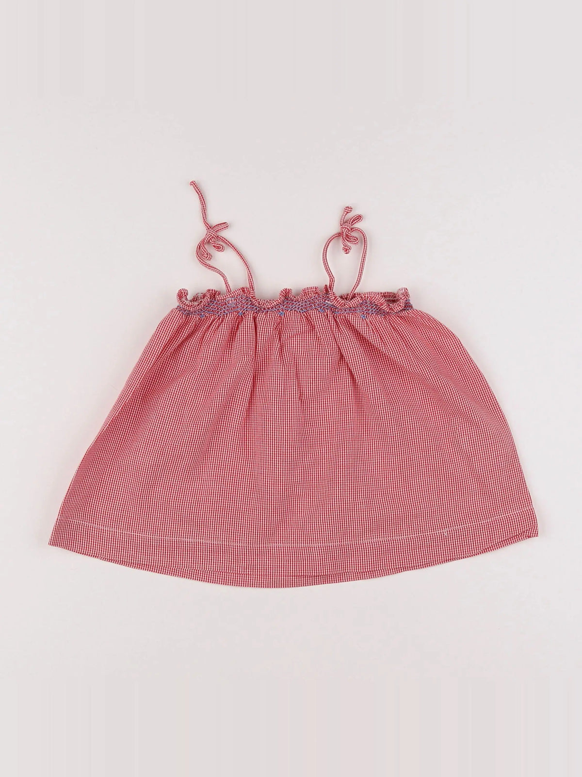 Cyrillus - blouse rouge - 18 mois