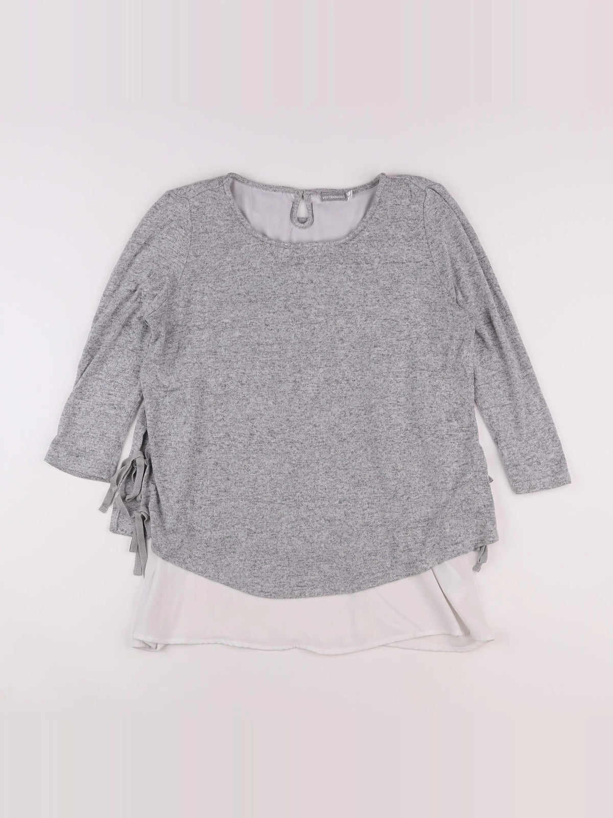 Vertbaudet - pull gris - 38 à 40