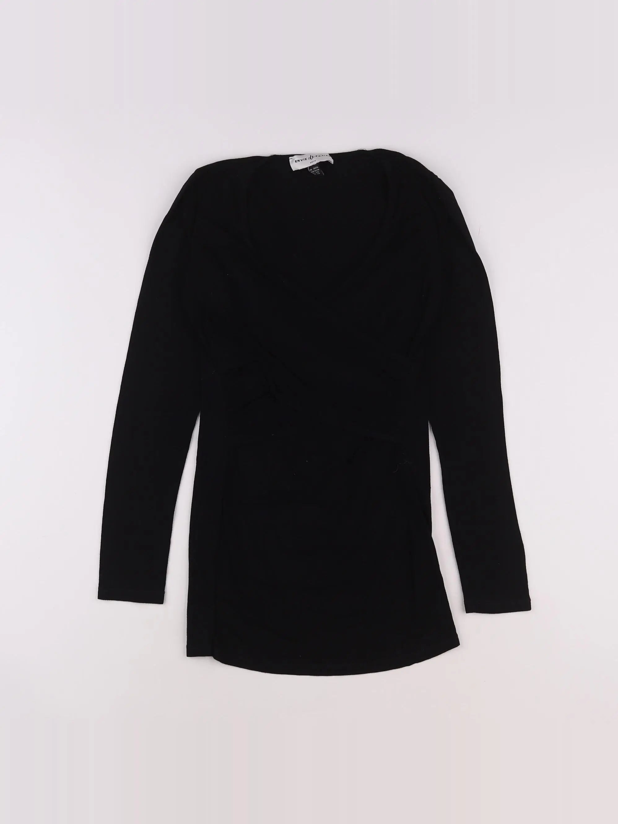 Envie de fraise - tee-shirt noir - 34 à 36