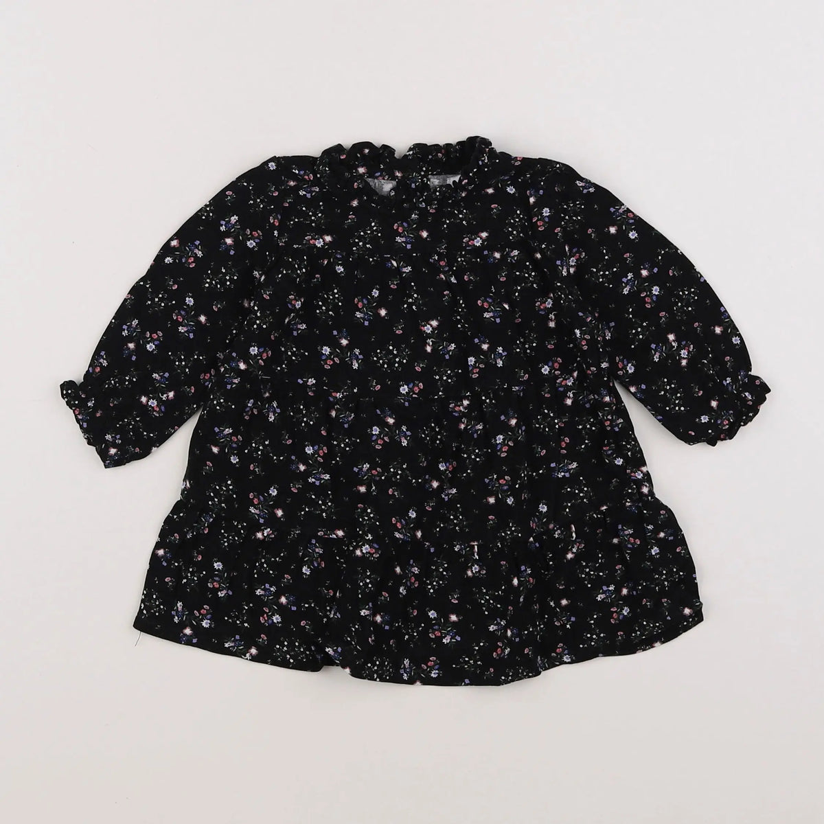 Vertbaudet - robe multicolore - 6 mois