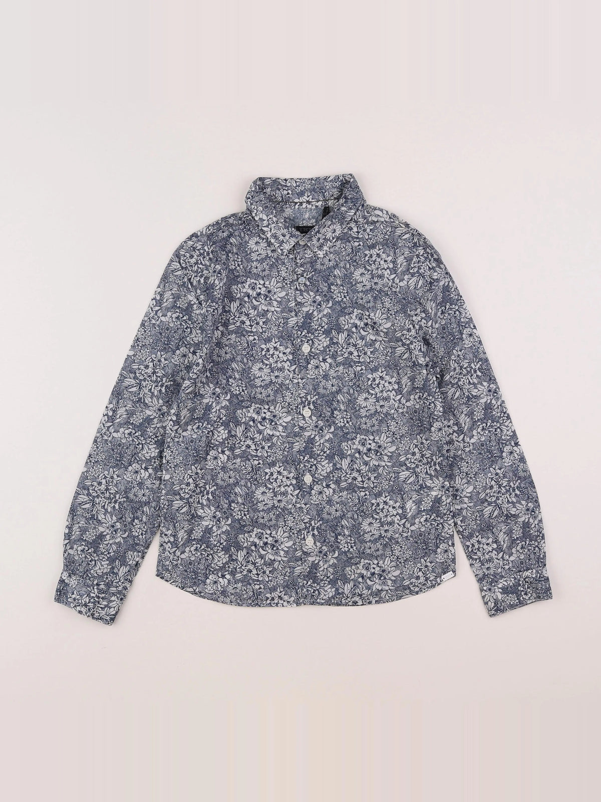 IKKS - chemise bleu - 8 ans