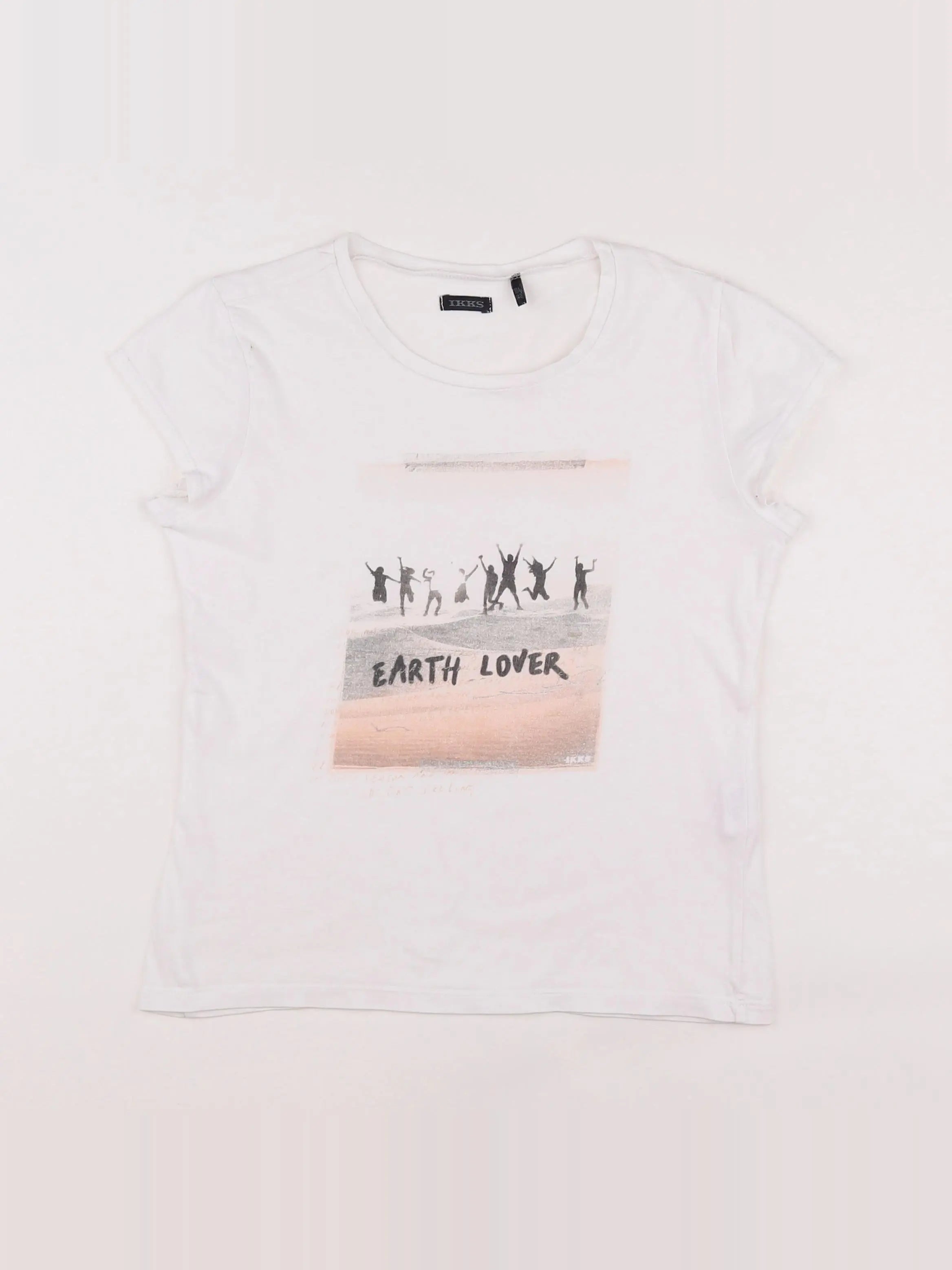 IKKS - tee-shirt multicolore - 10 ans