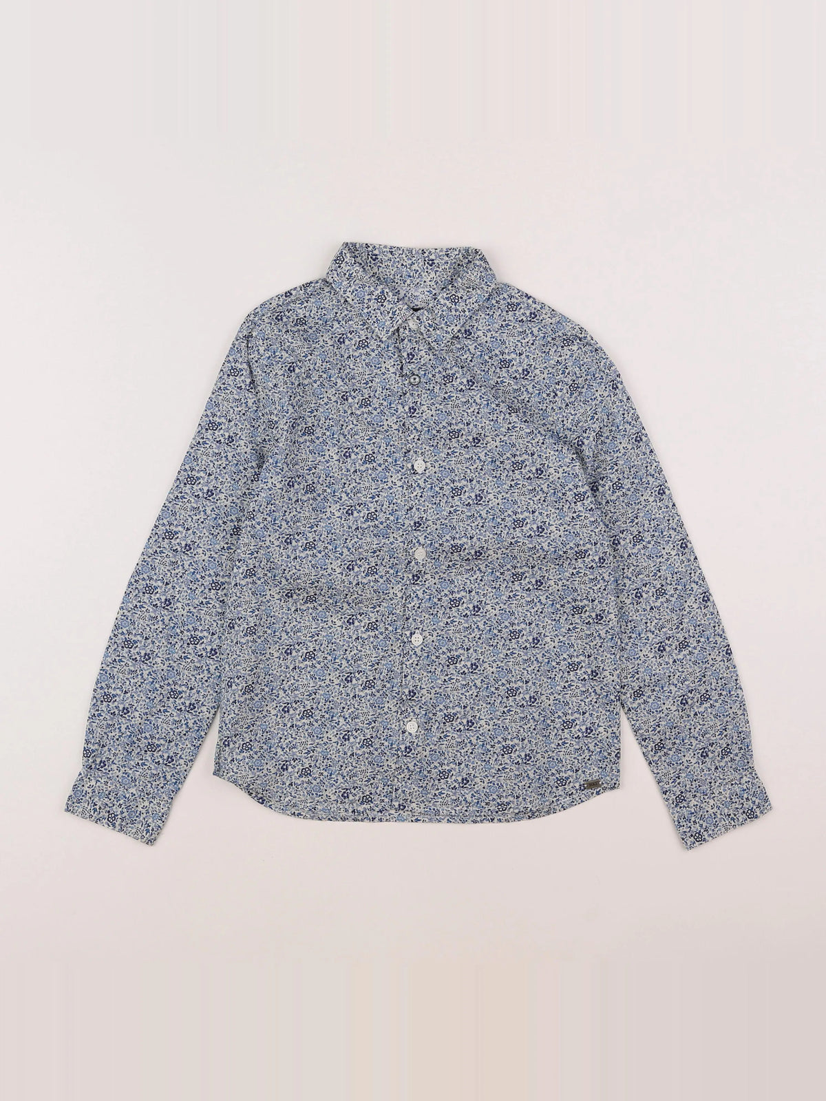 IKKS - chemise bleu - 8 ans