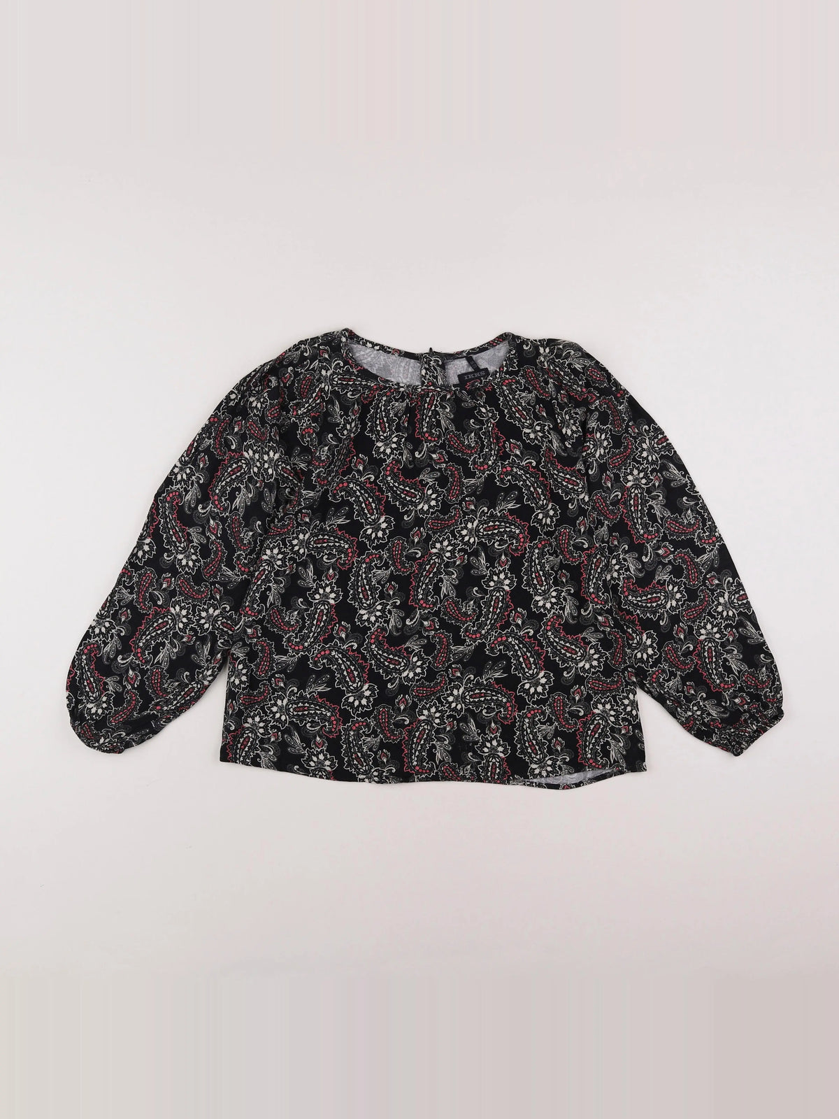 IKKS - blouse noir - 8 ans