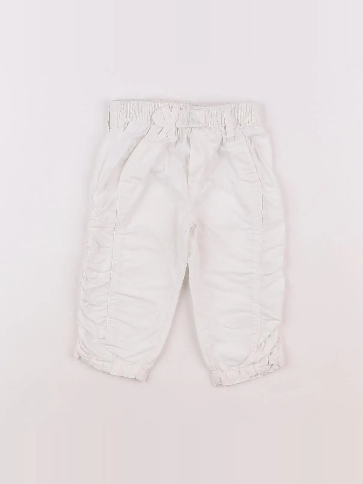 IKKS - pantalon blanc - 6 ans