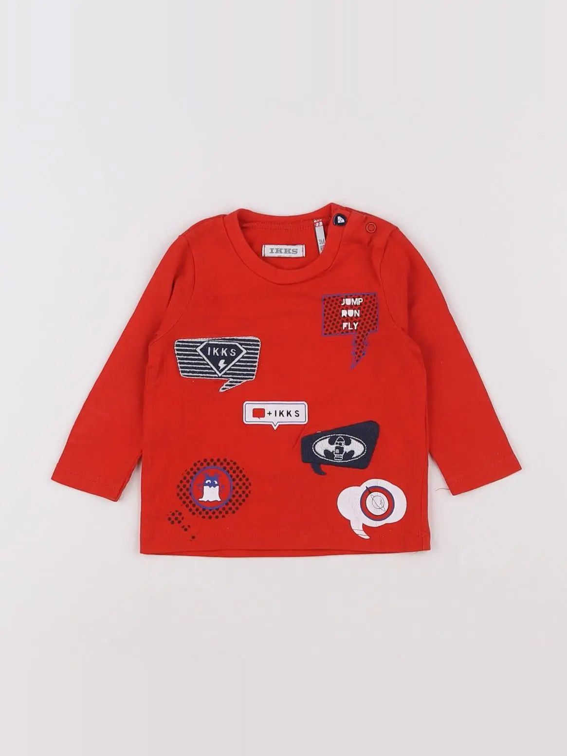 IKKS - tee-shirt rouge - 3 mois