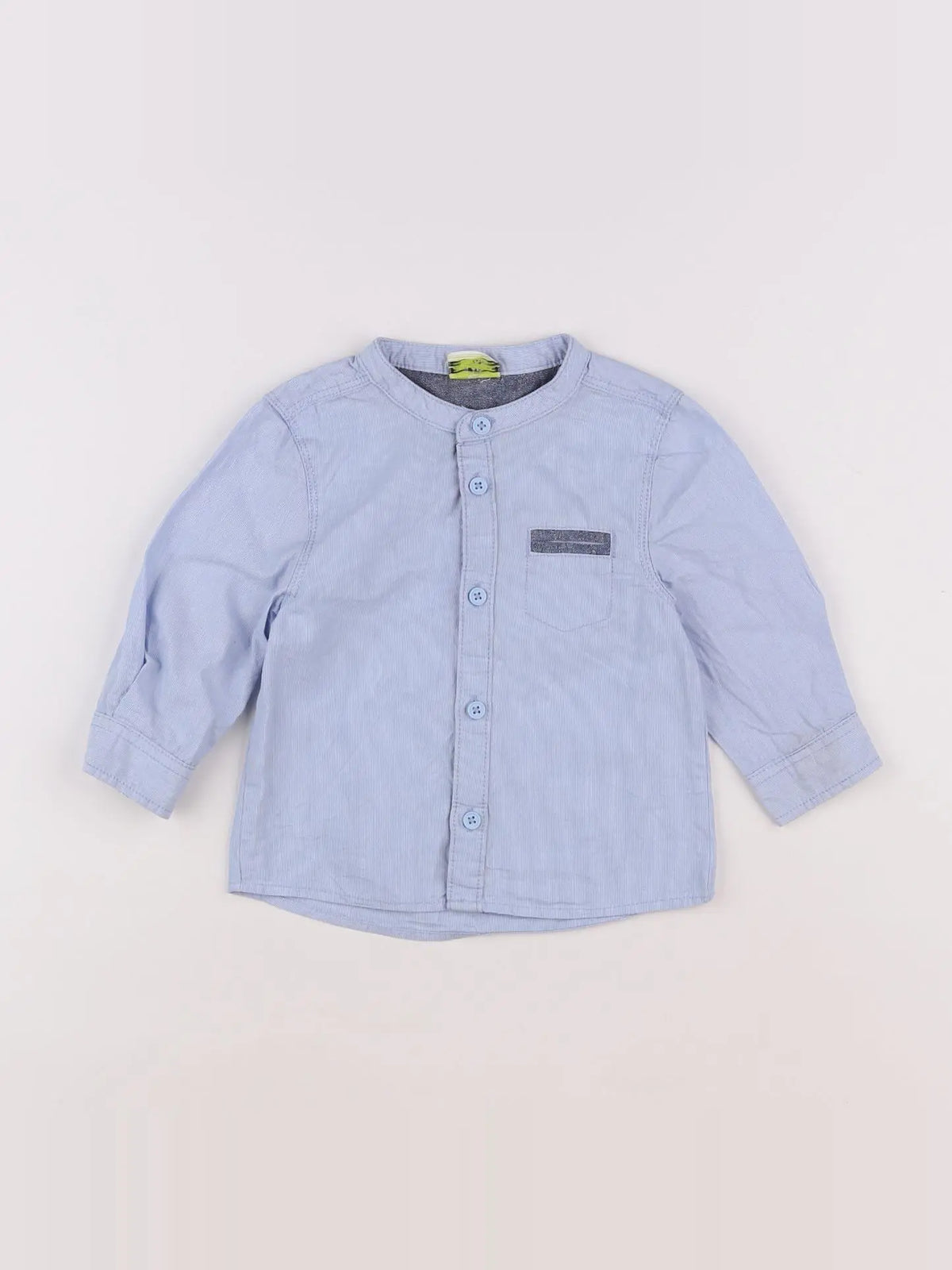 Tape à l'oeil - chemise bleu - 12 mois