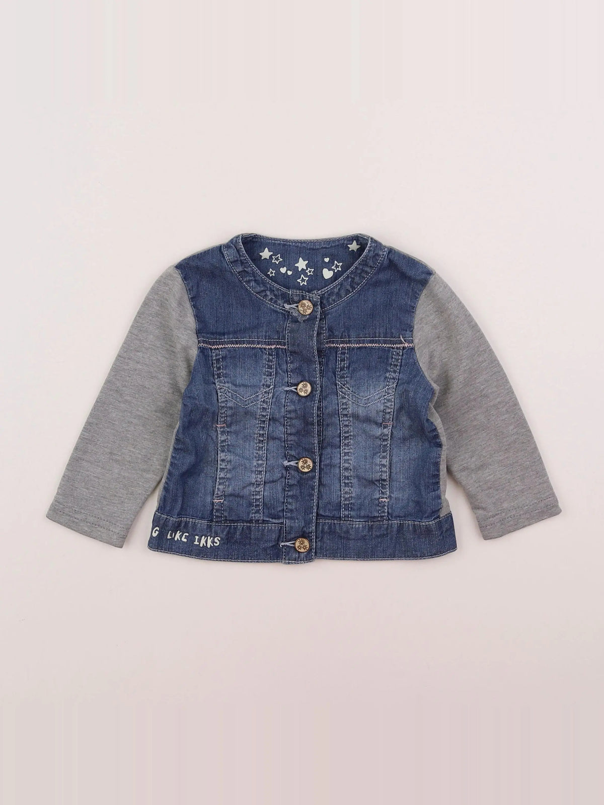 IKKS - veste bleu - 18 mois