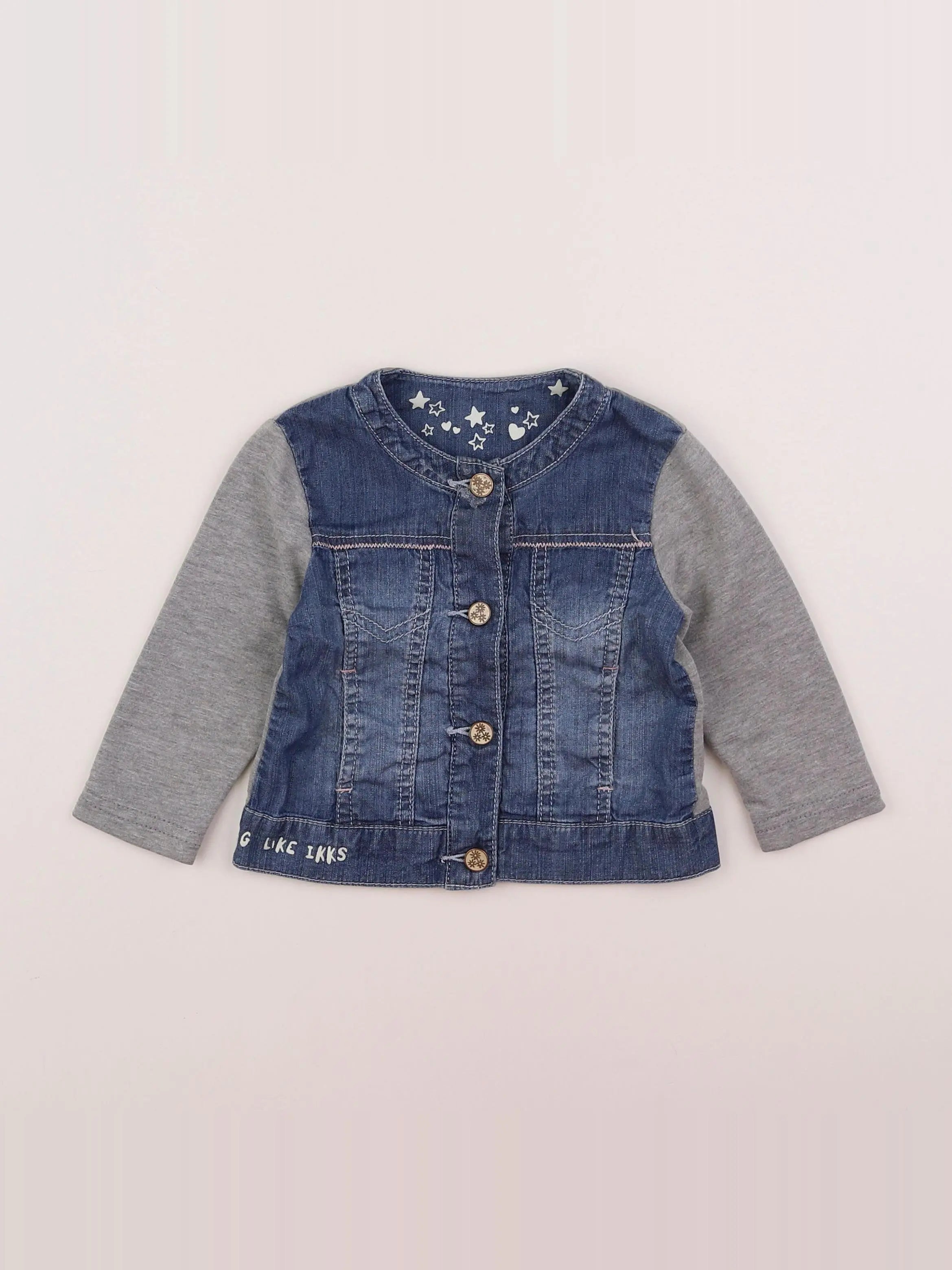 IKKS - veste bleu - 18 mois