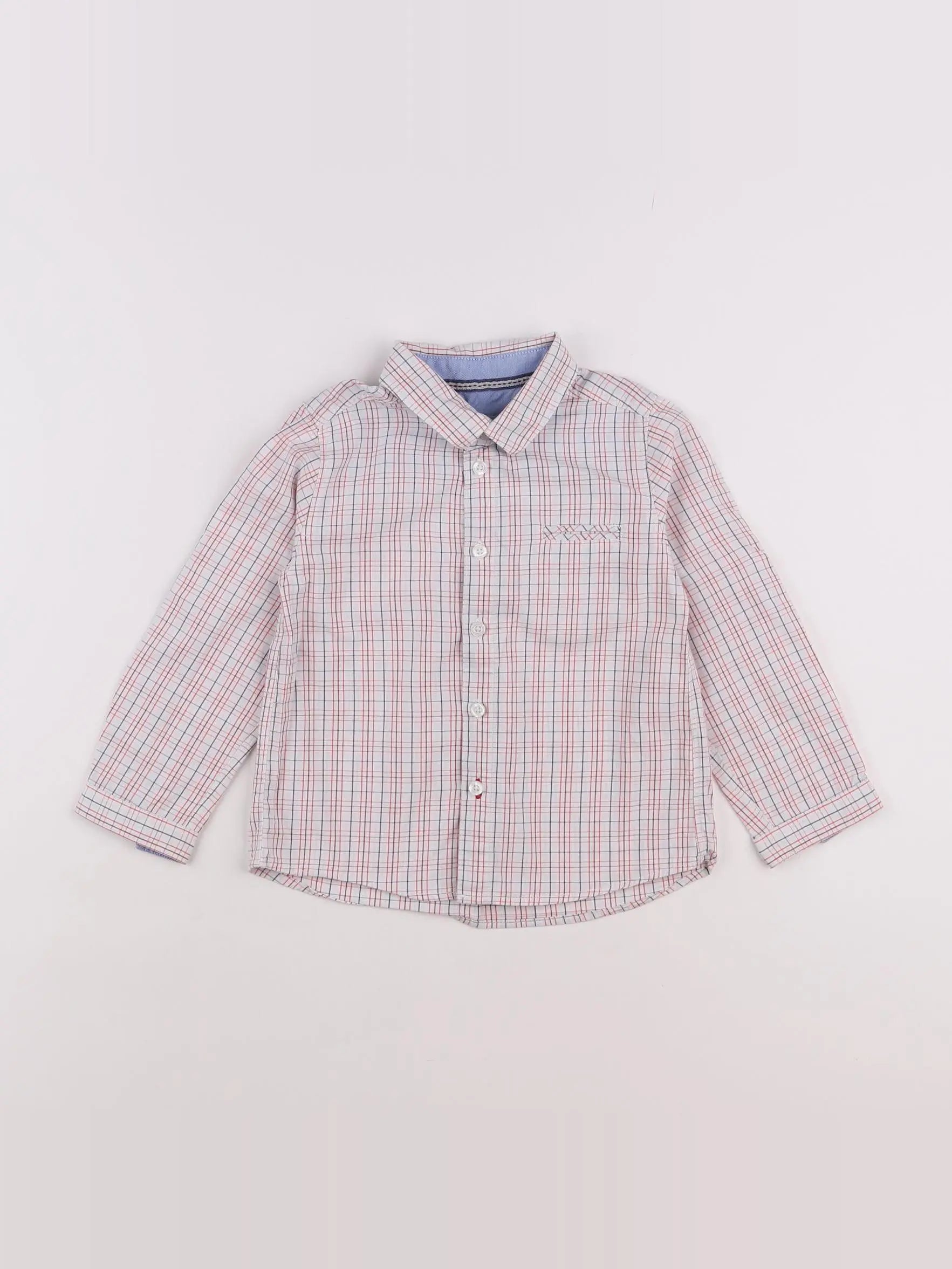 Cyrillus - chemise multicolore - 3 ans