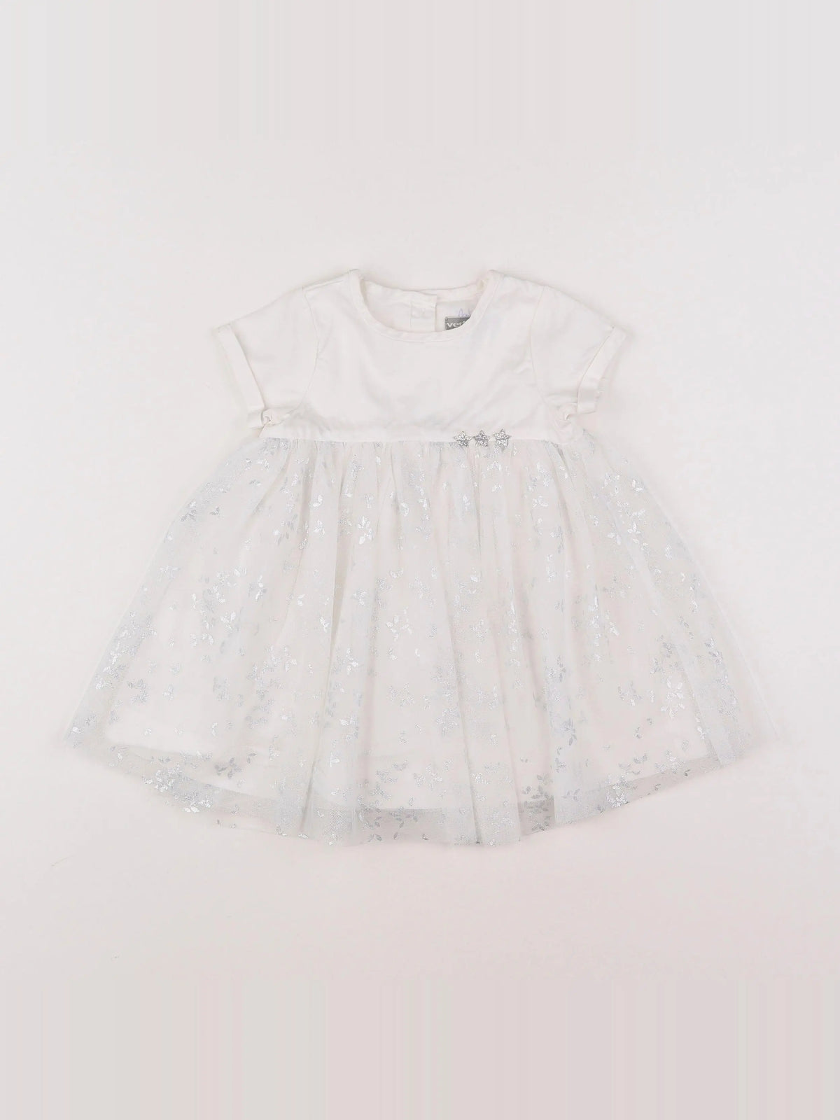 Vertbaudet - robe blanc - 6 mois