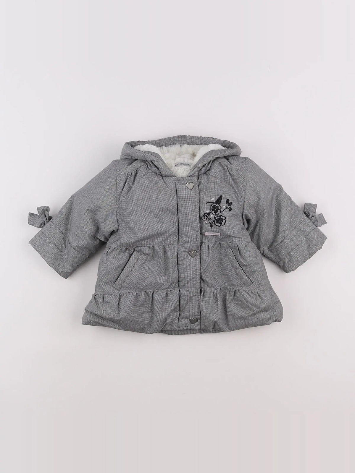 Absorba - manteau gris - 6 mois
