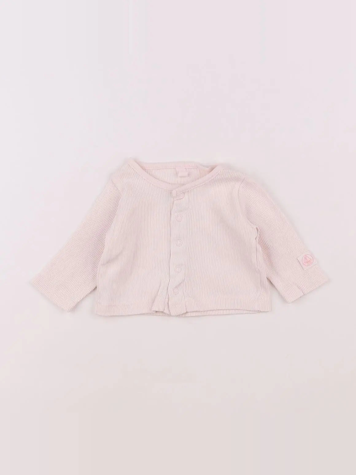 Petit Bateau - tee-shirt rose - 1 mois