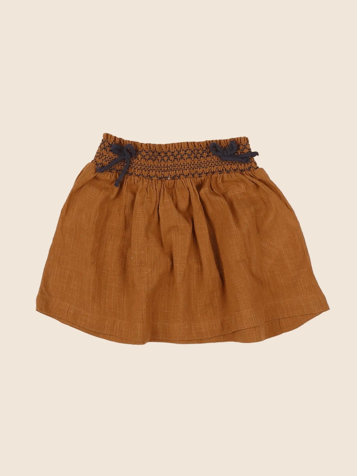 Vertbaudet - jupe marron - 12 mois