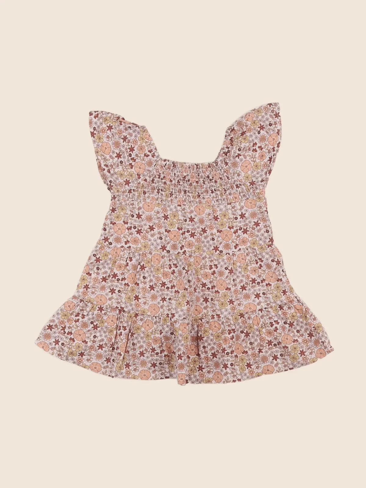 Vertbaudet - robe orange - 18 mois