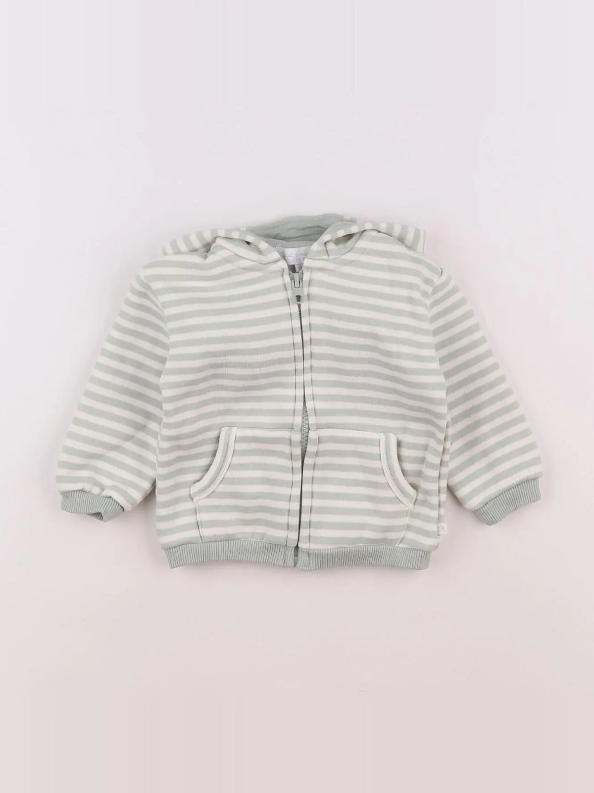 Cadet Rousselle - sweat blanc - 6 mois