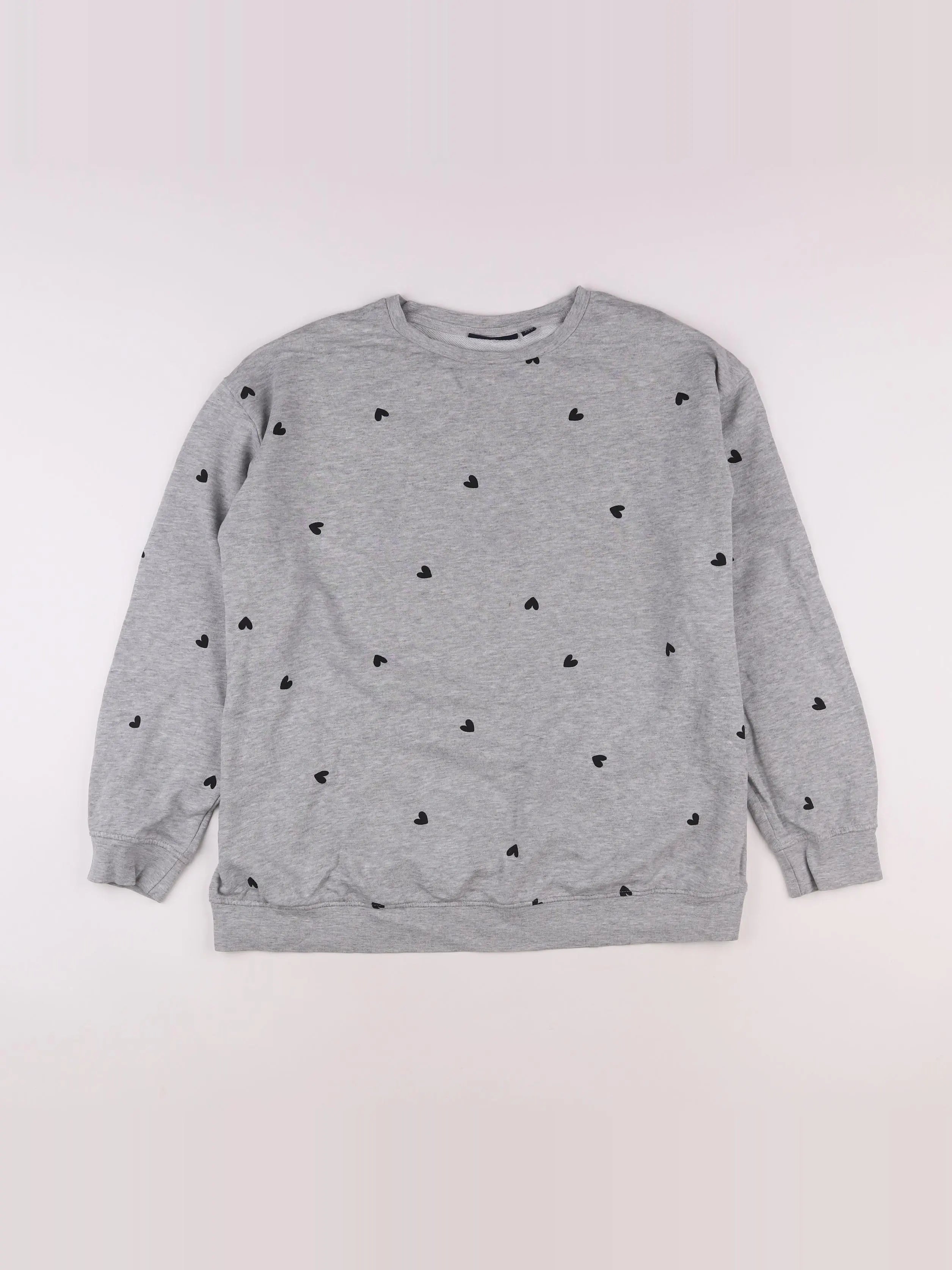 Kiabi - sweat grossesse gris - 46