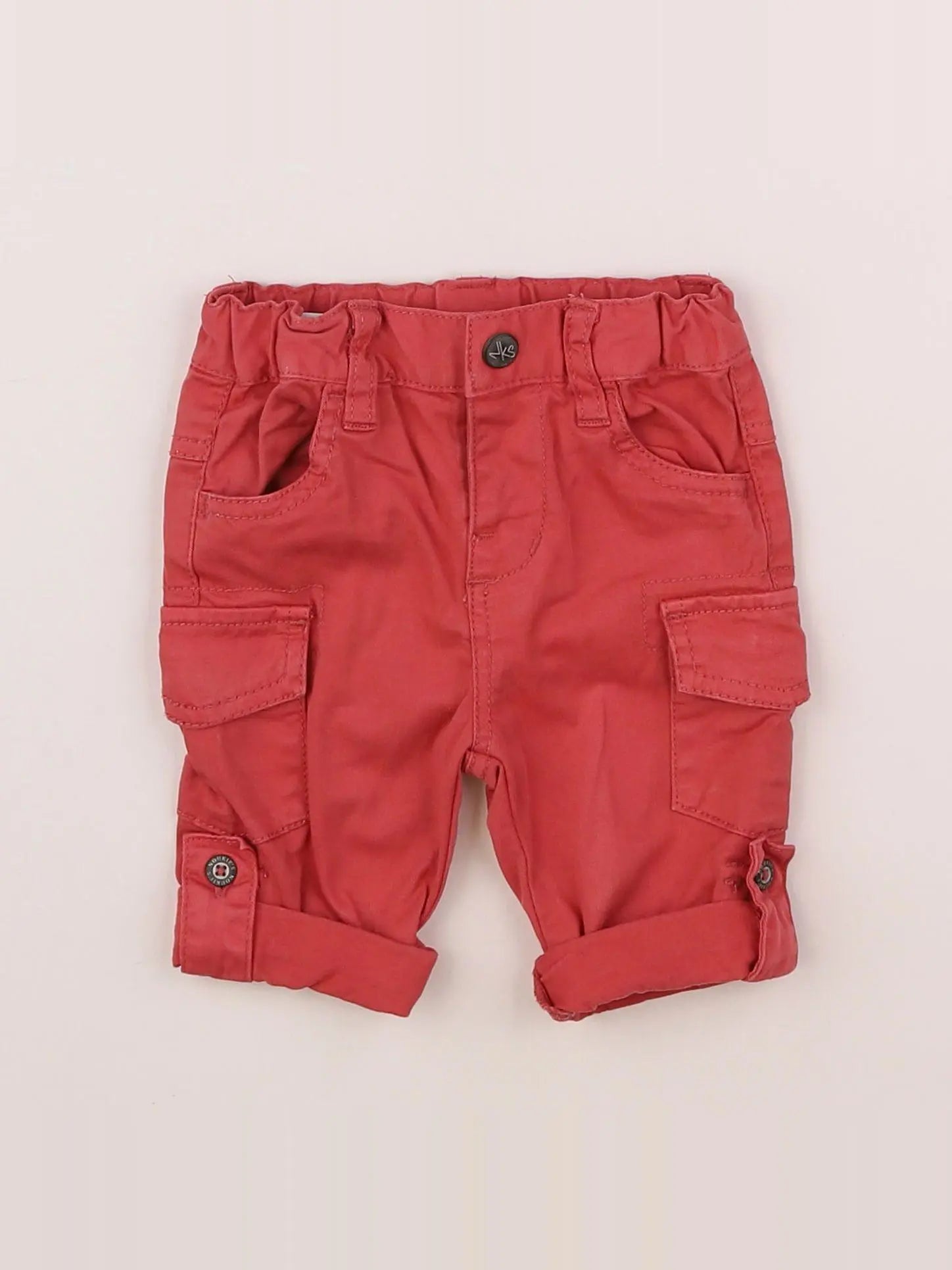 Noukie's - jean rouge - 6 mois