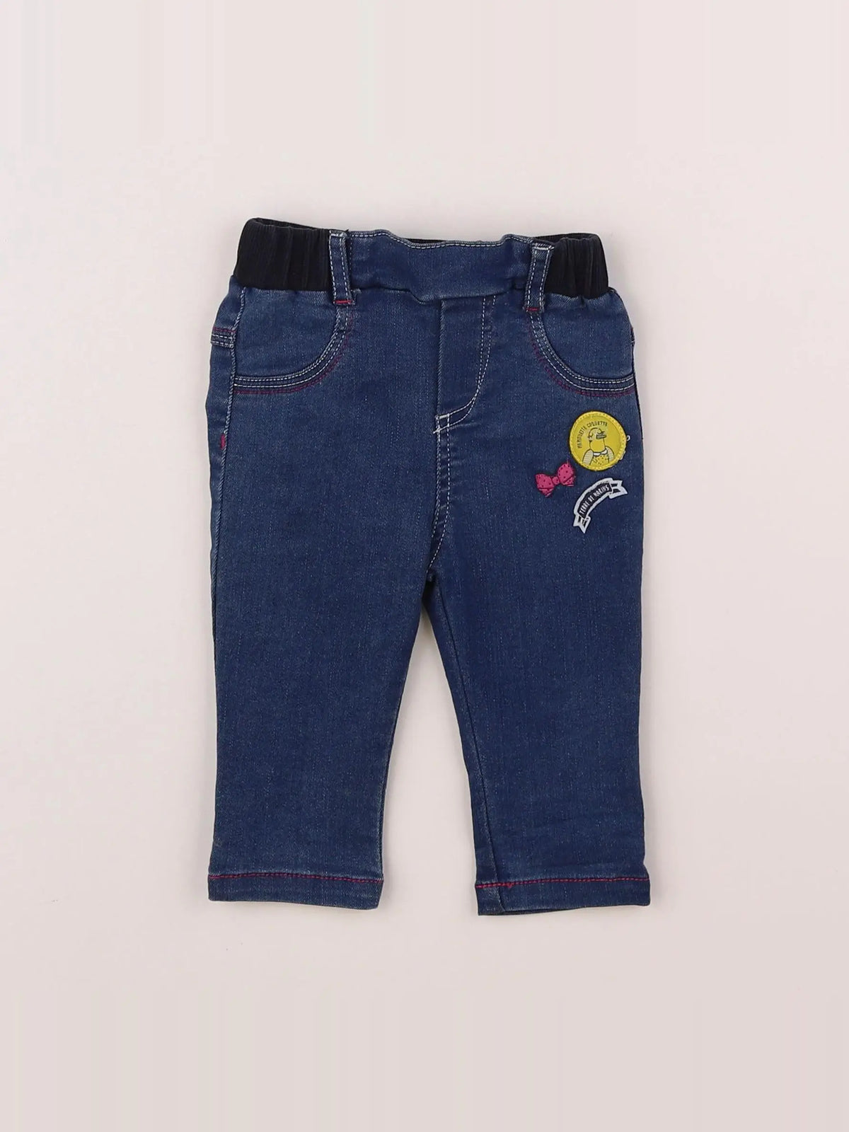 Terre de marins - jegging bleu - 6 mois
