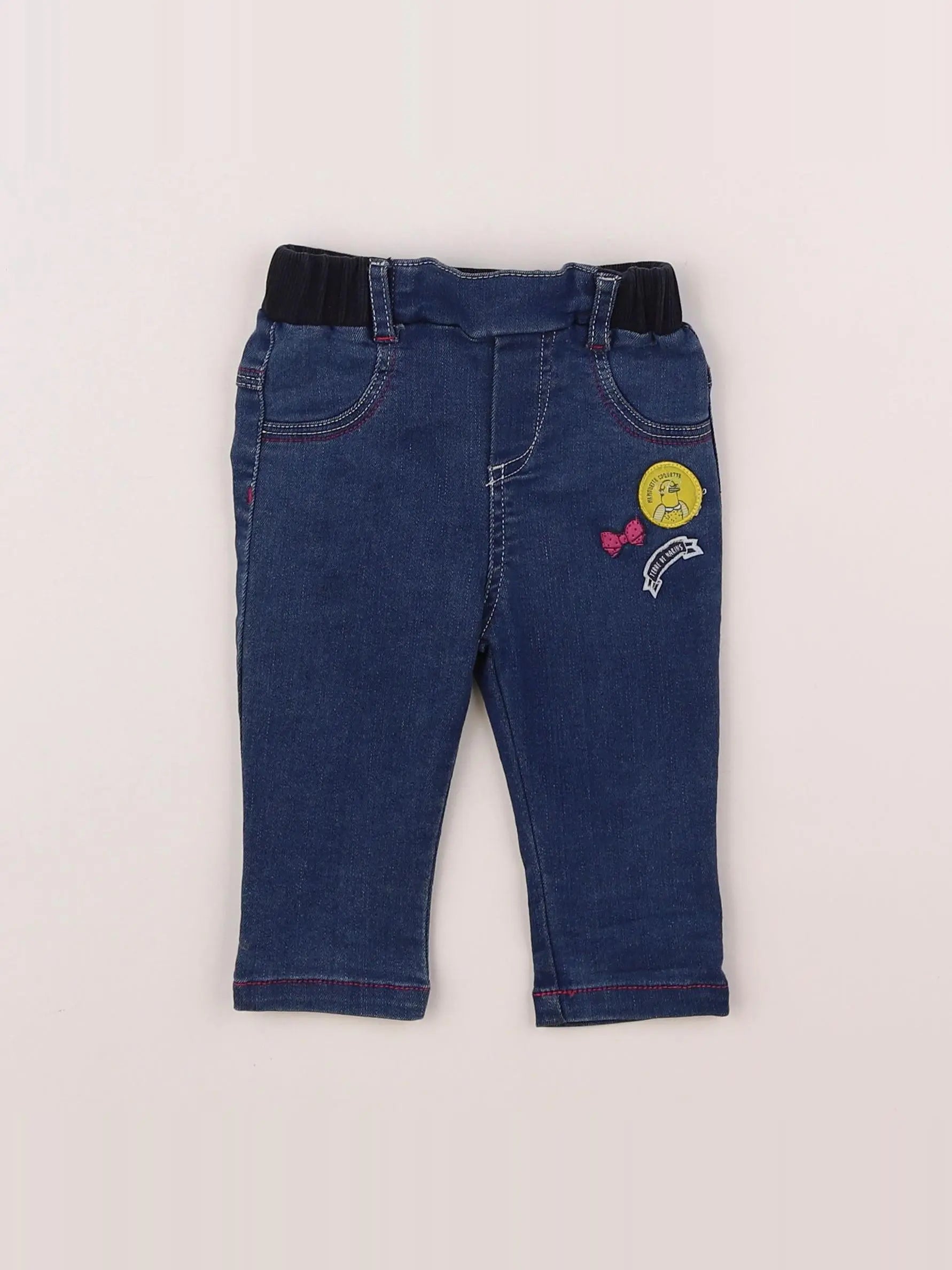 Terre de marins - jegging bleu - 6 mois