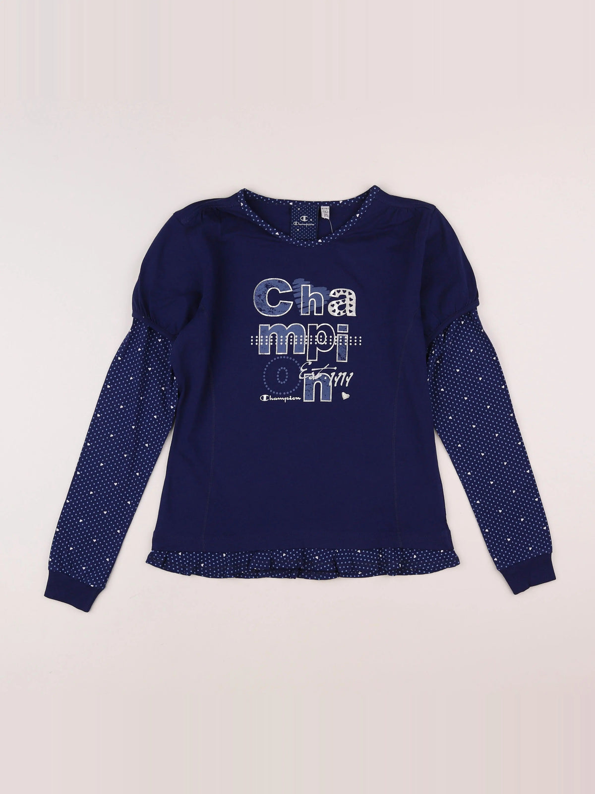 Champion  - tee-shirt bleu - 13/14 ans
