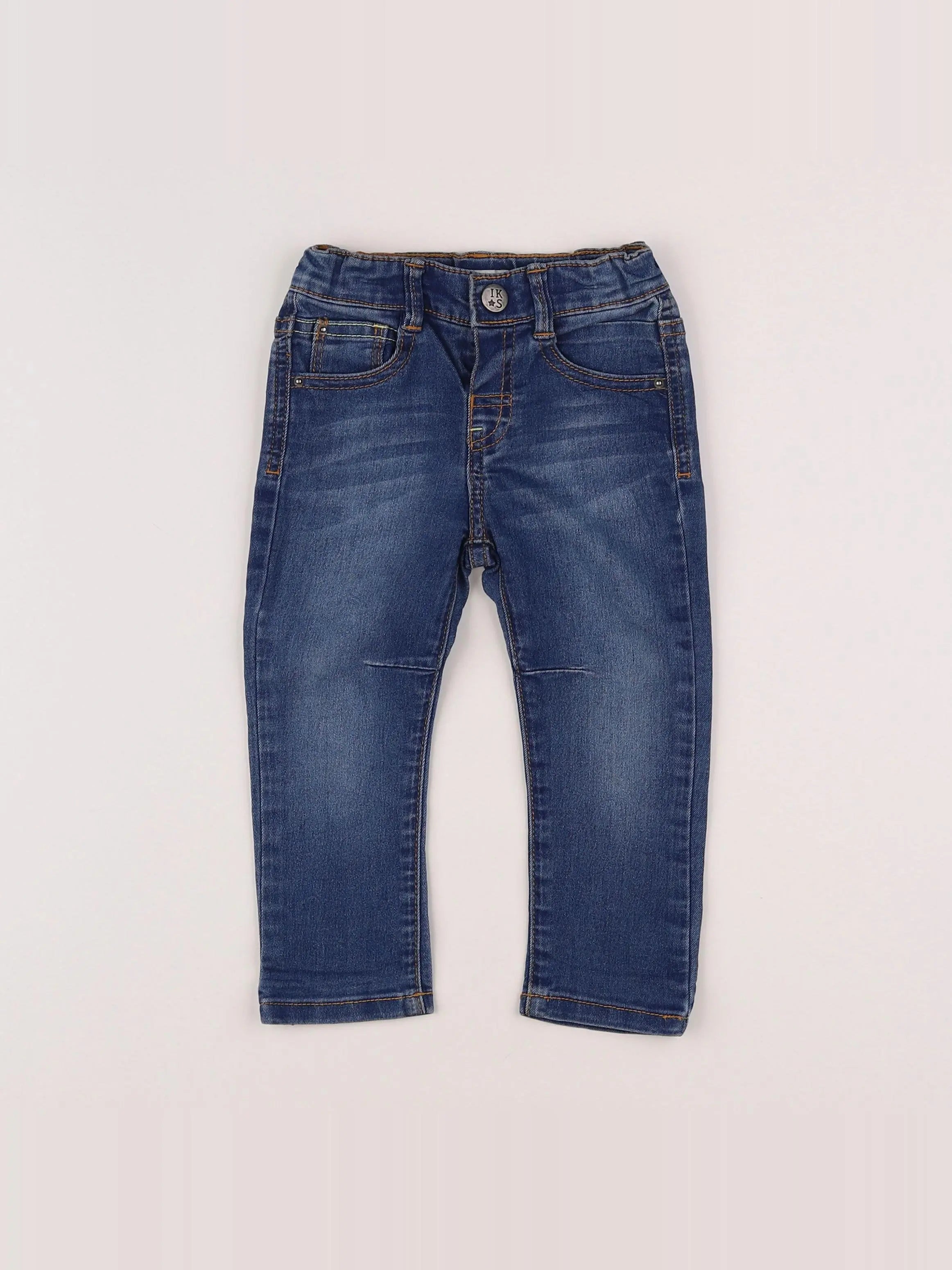 IKKS - jean bleu - 3 mois