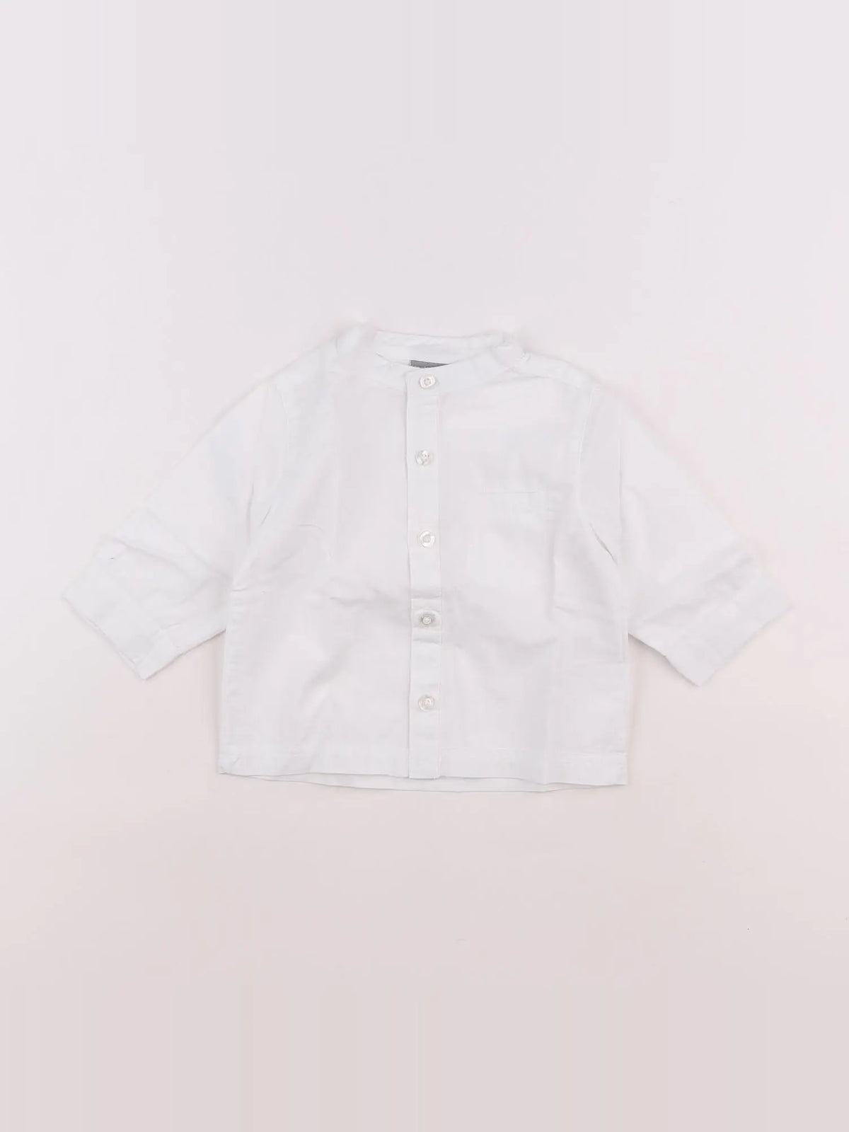 Vertbaudet - chemise blanc - 6 mois