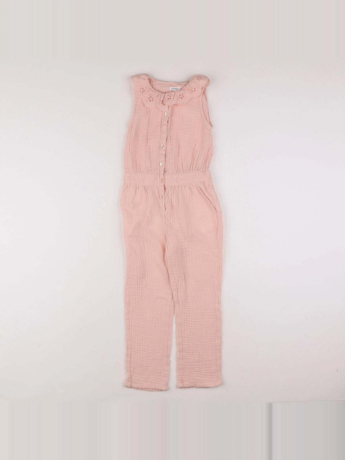 Vertbaudet - combinaison rose - 6 ans