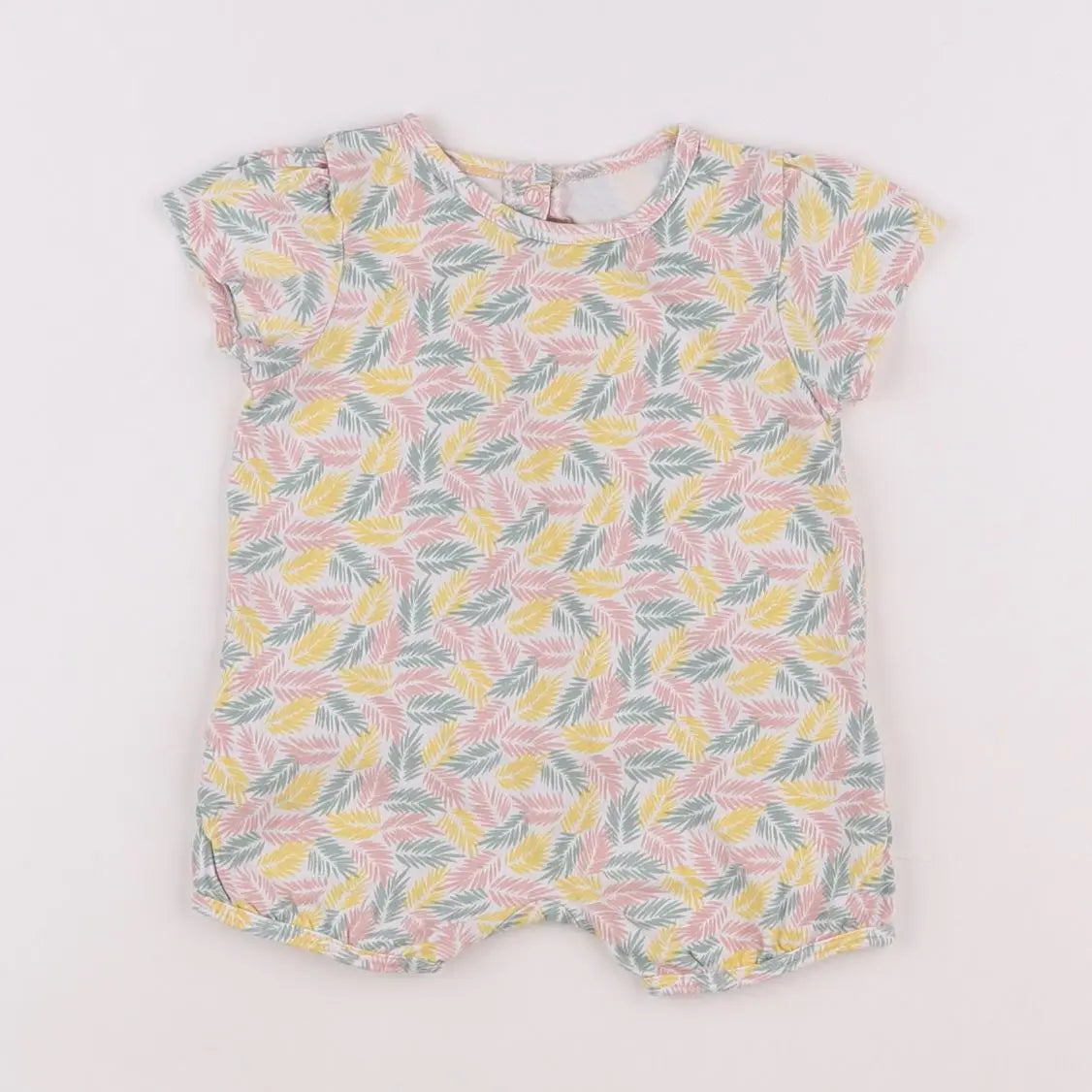 Vertbaudet - combinaison multicolore - 3 mois
