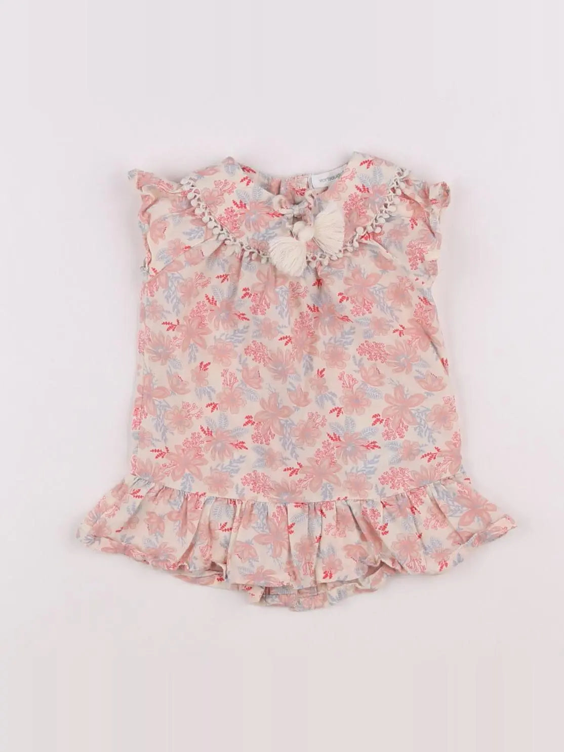 Vertbaudet - robe multicolore - 3 mois
