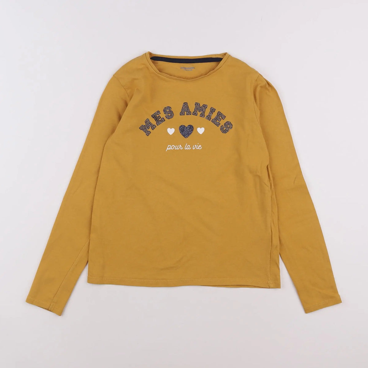 Vertbaudet - tee-shirt jaune - 10 ans