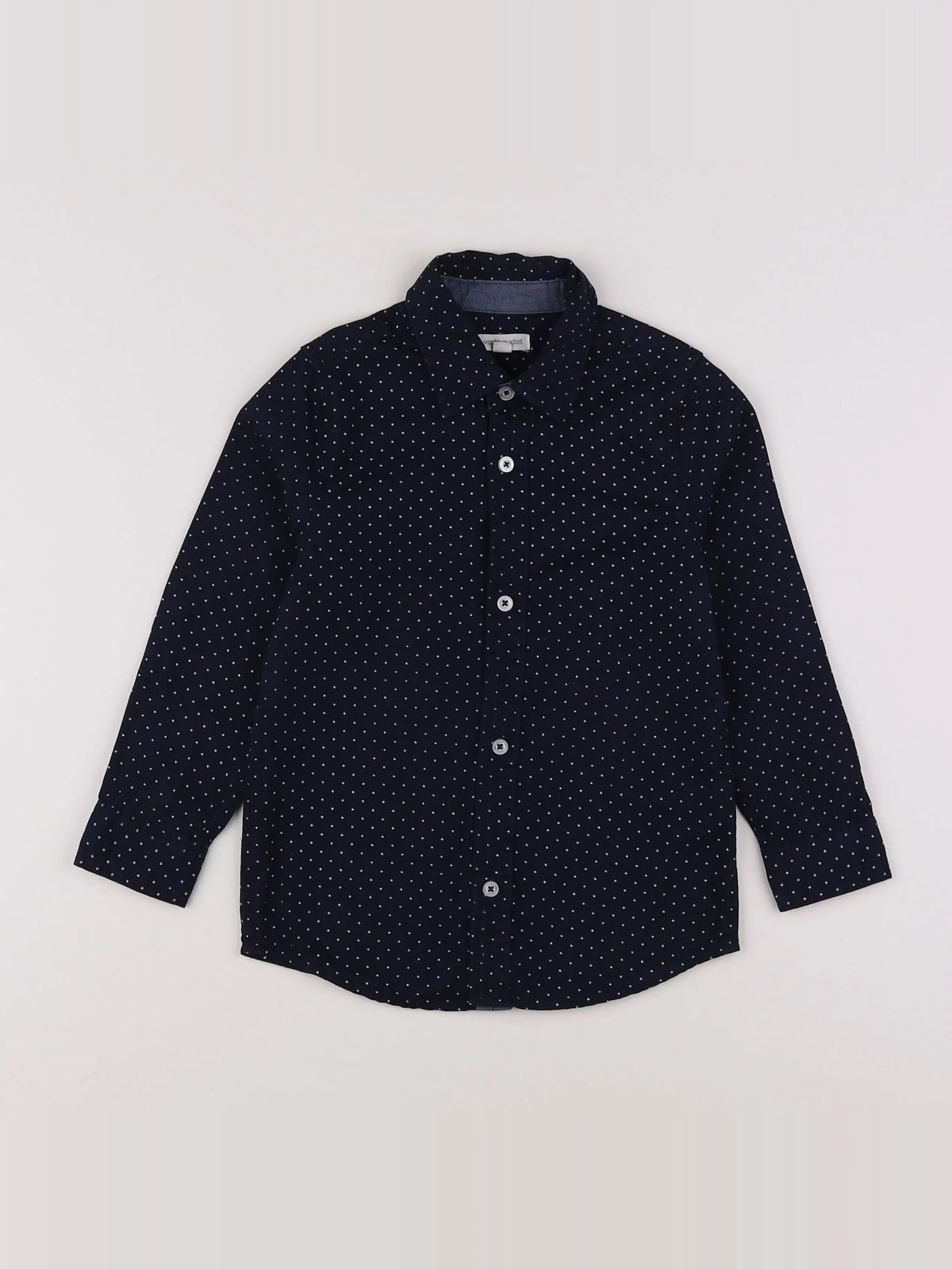 Vertbaudet - chemise bleu - 6 ans