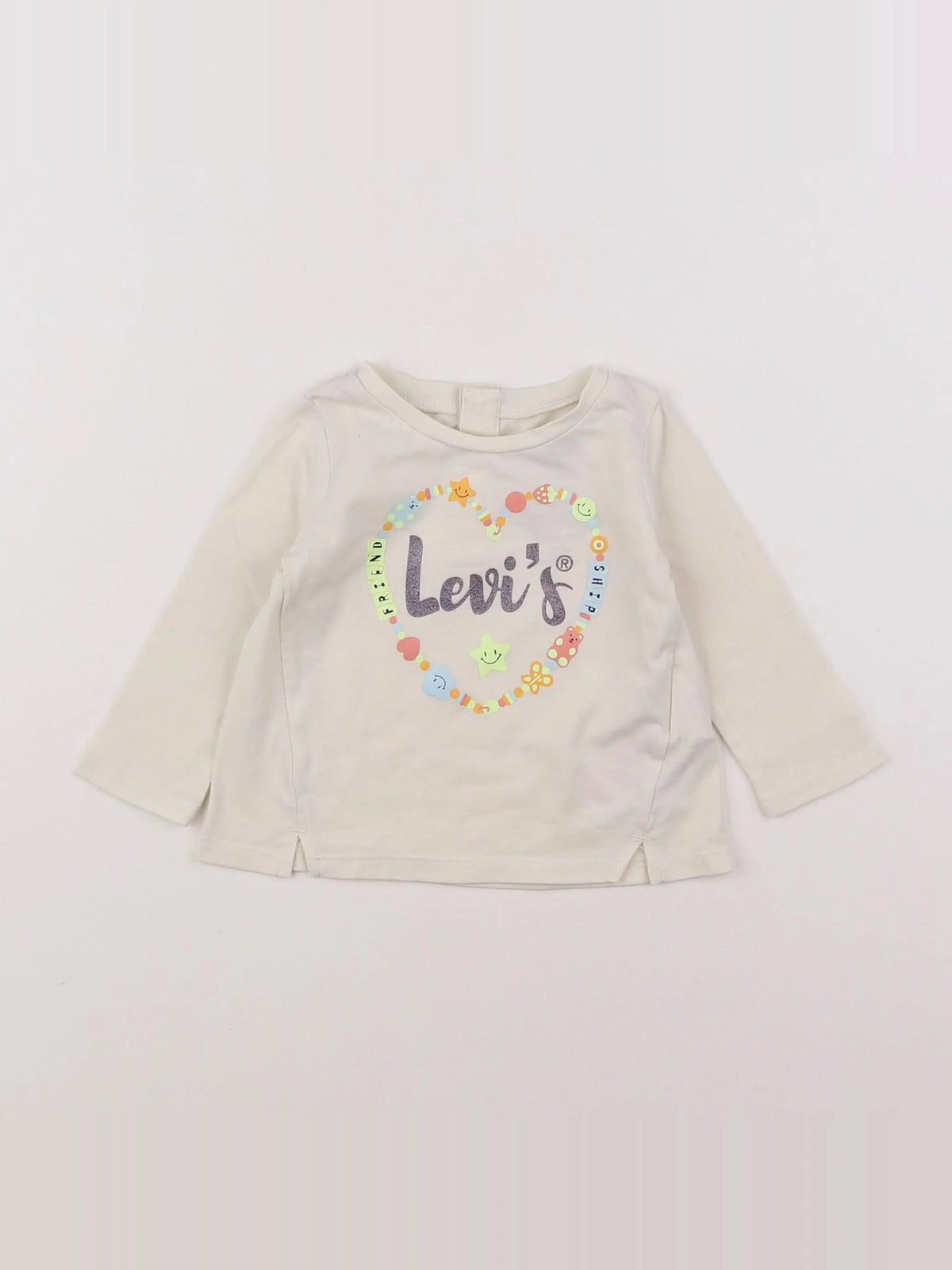 Levi's - tee-shirt beige - 6 mois
