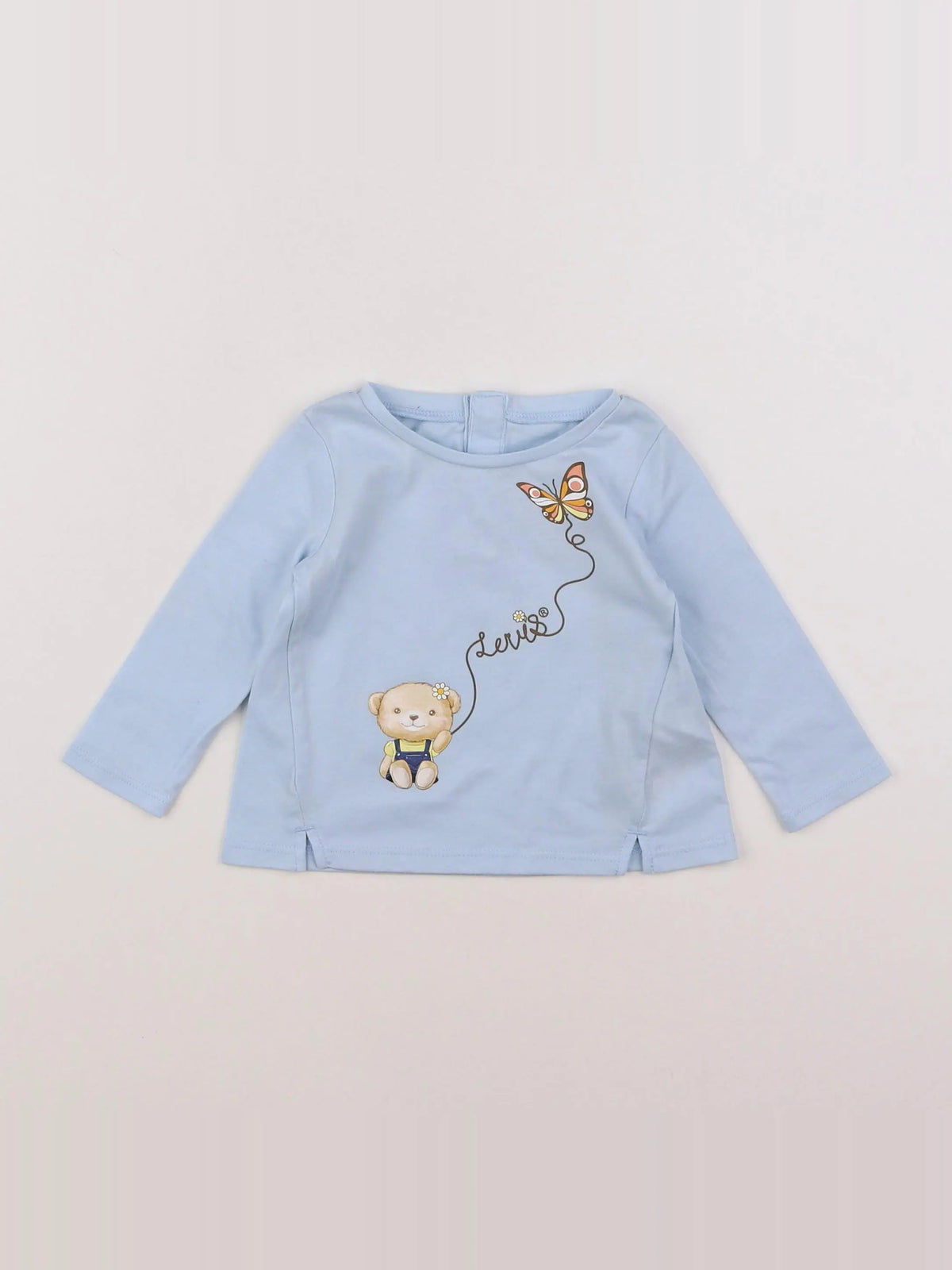 Levi's - tee-shirt bleu - 6 mois