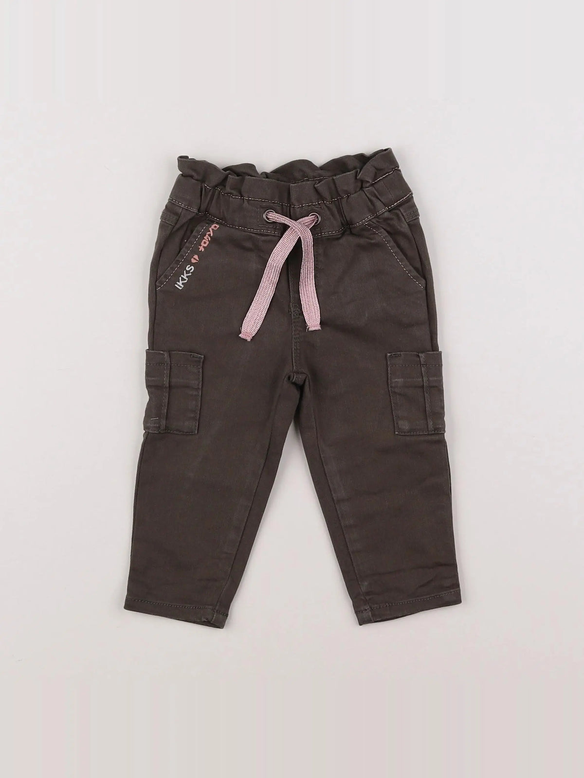 IKKS - pantalon vert - 6 mois