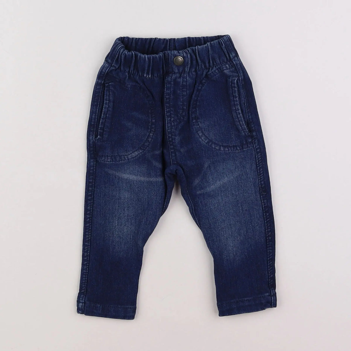 Vertbaudet - jegging bleu - 3 mois