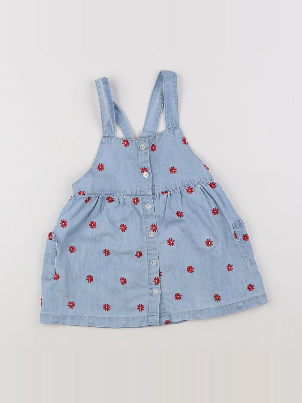 Cadet Rousselle - robe bleu - 18 mois