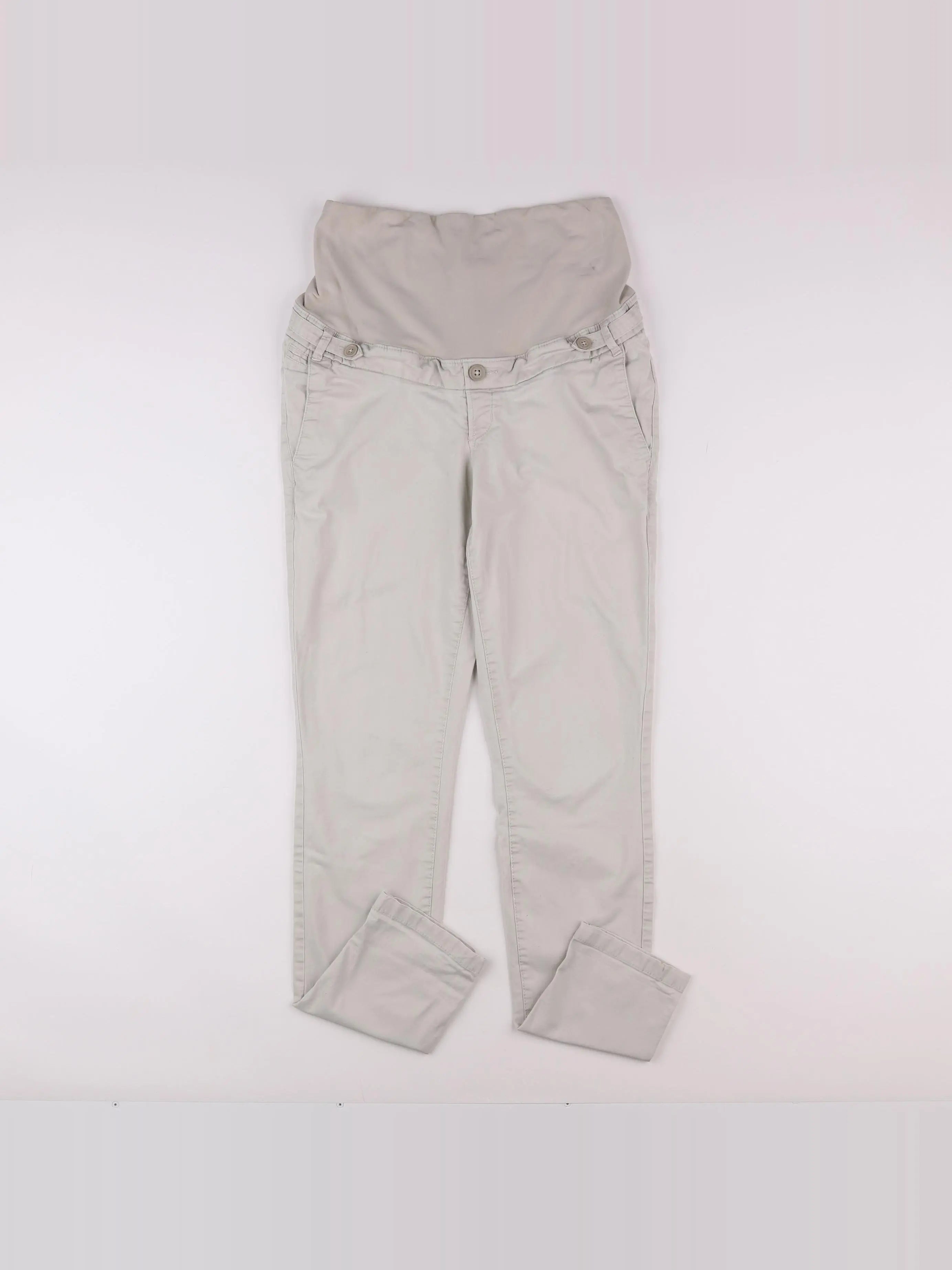 H&M - pantalon grossesse beige - 38