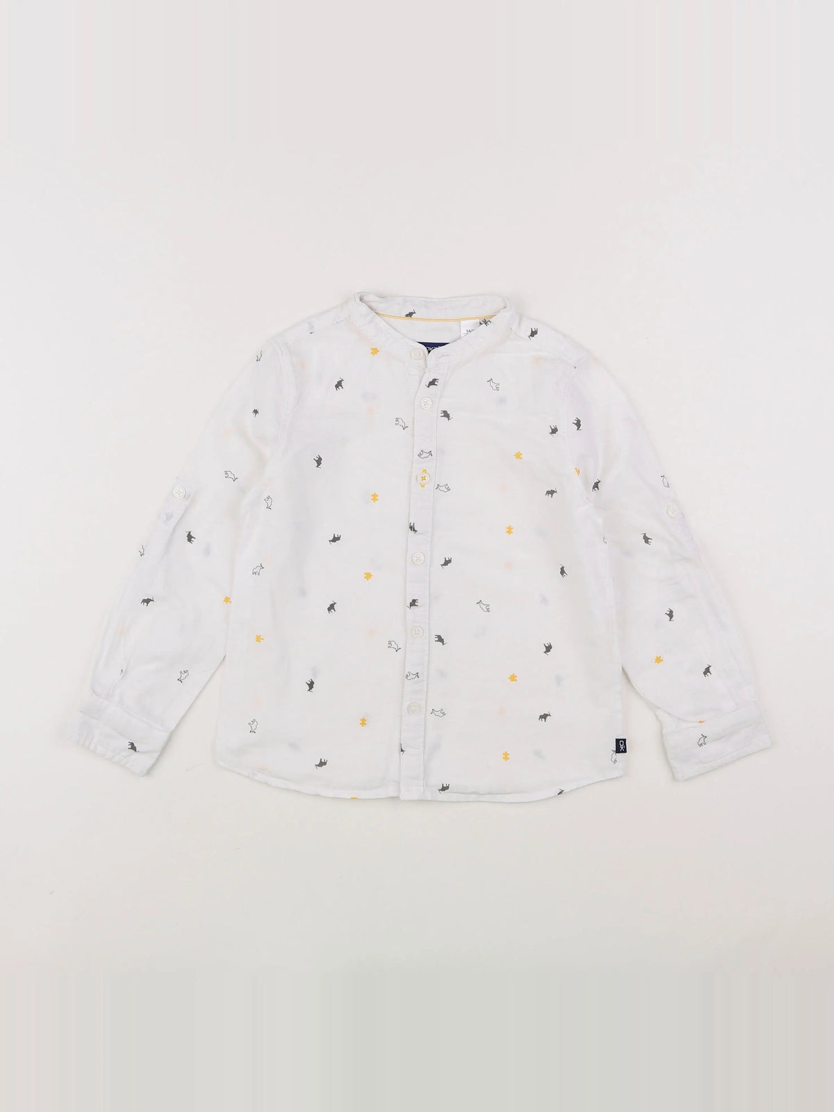 Okaidi - chemise blanc - 5 ans