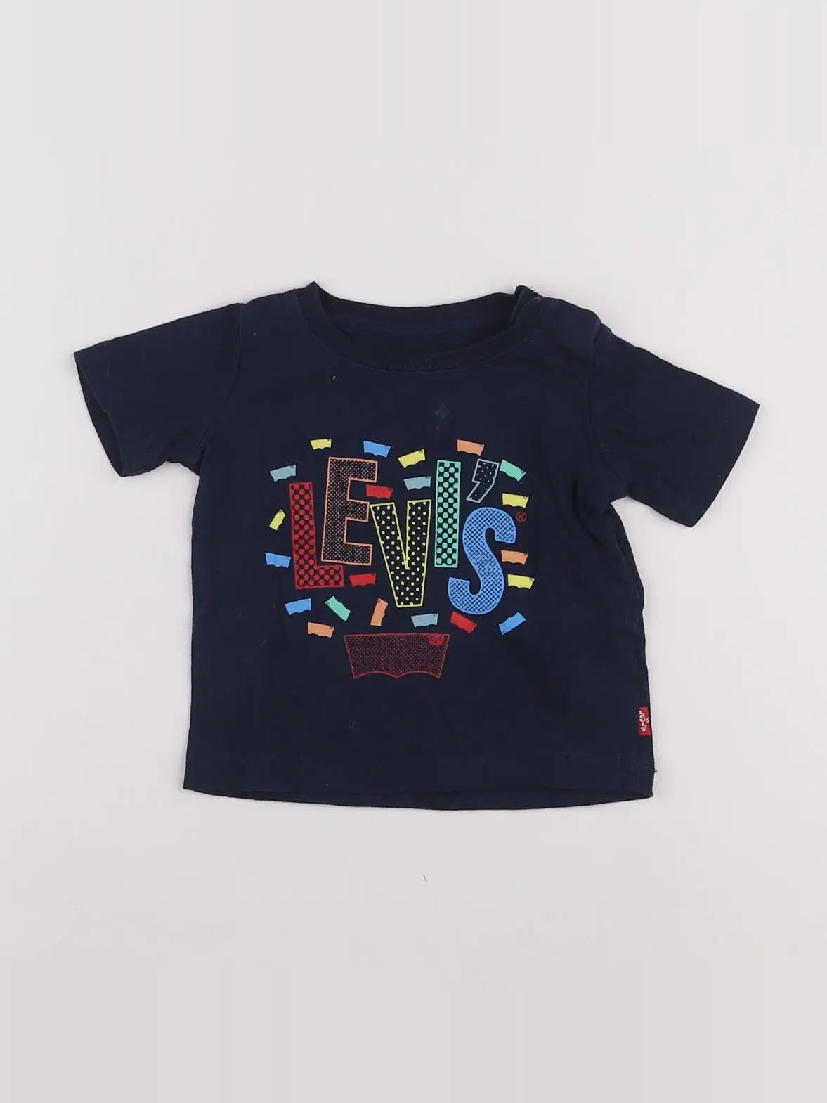 Levi's - tee-shirt bleu - 6 mois
