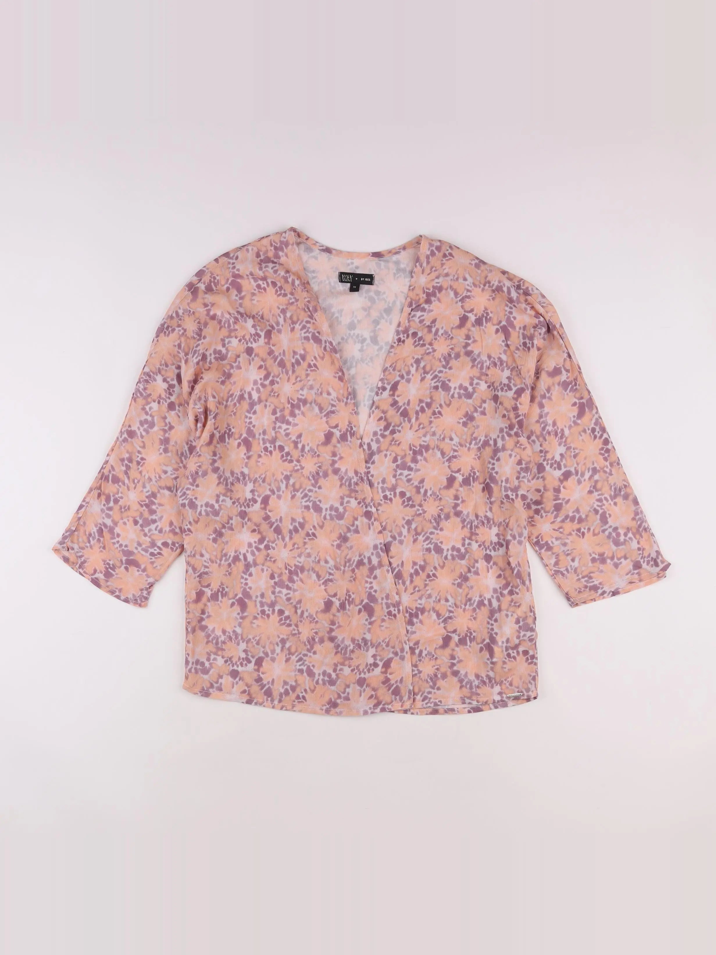 IKKS - blouse rose - 12 ans