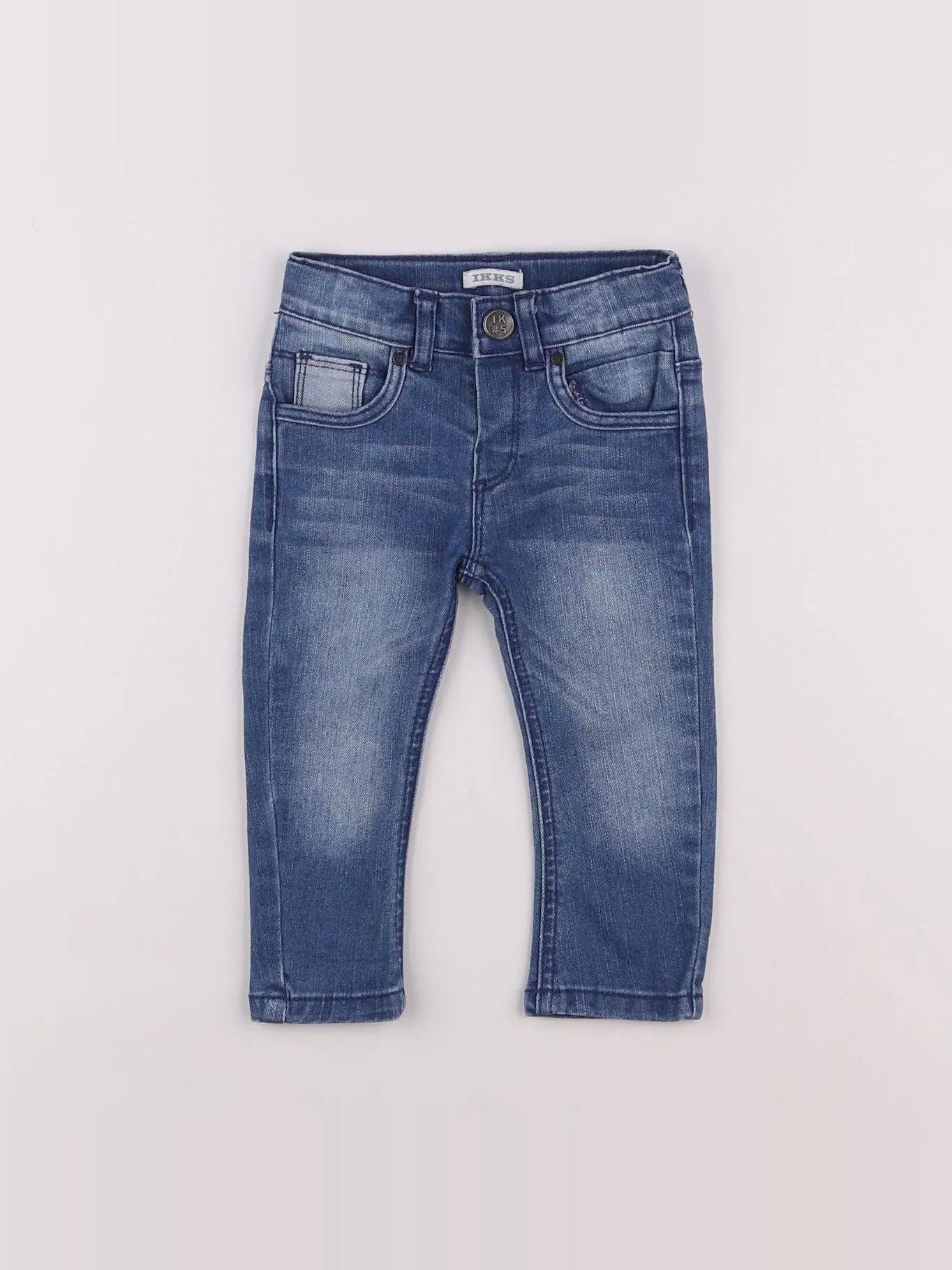 IKKS - jean bleu - 6 mois