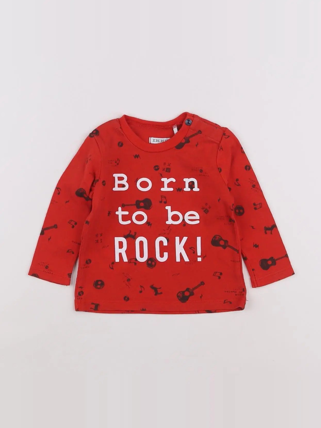 IKKS - tee-shirt rouge - 6 mois