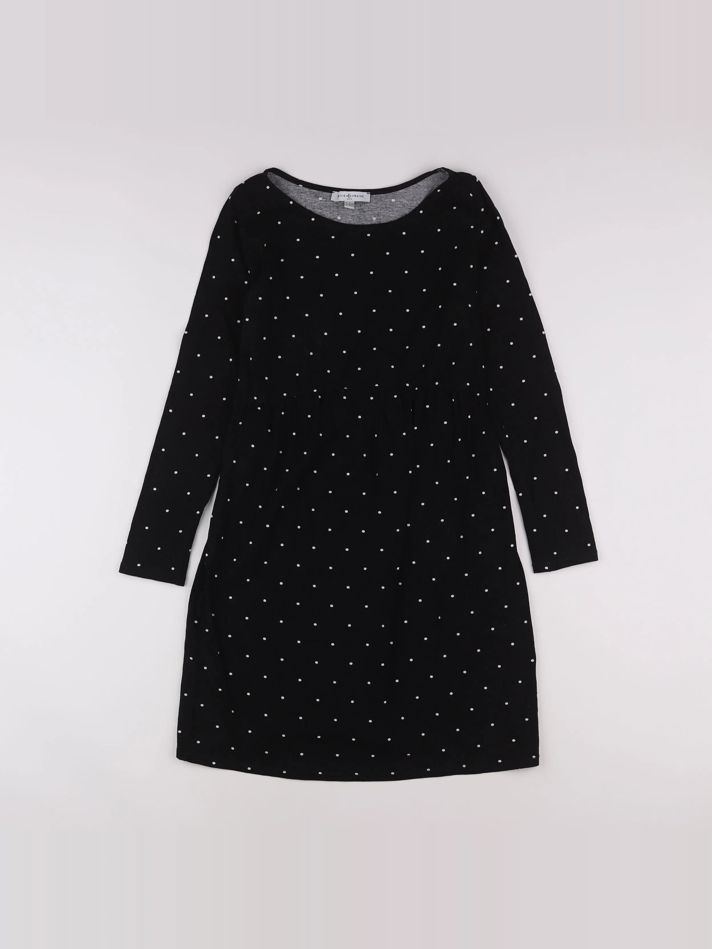 Envie de fraise - robe grossesse noir - 36 à 38