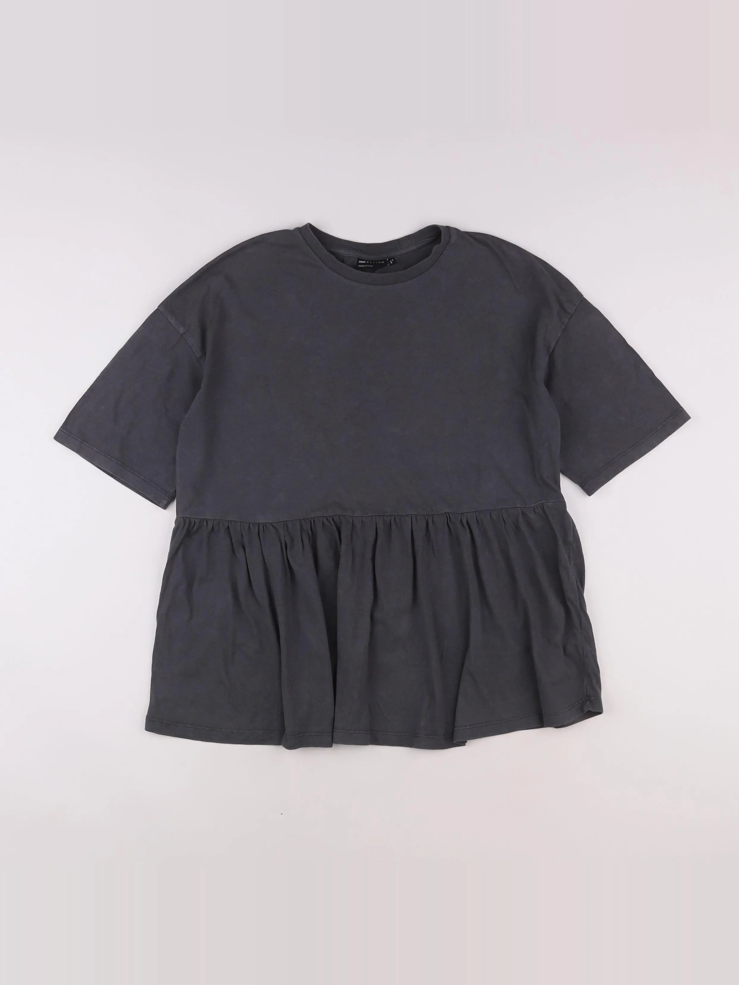 Asos - tee-shirt grossesse gris - 36