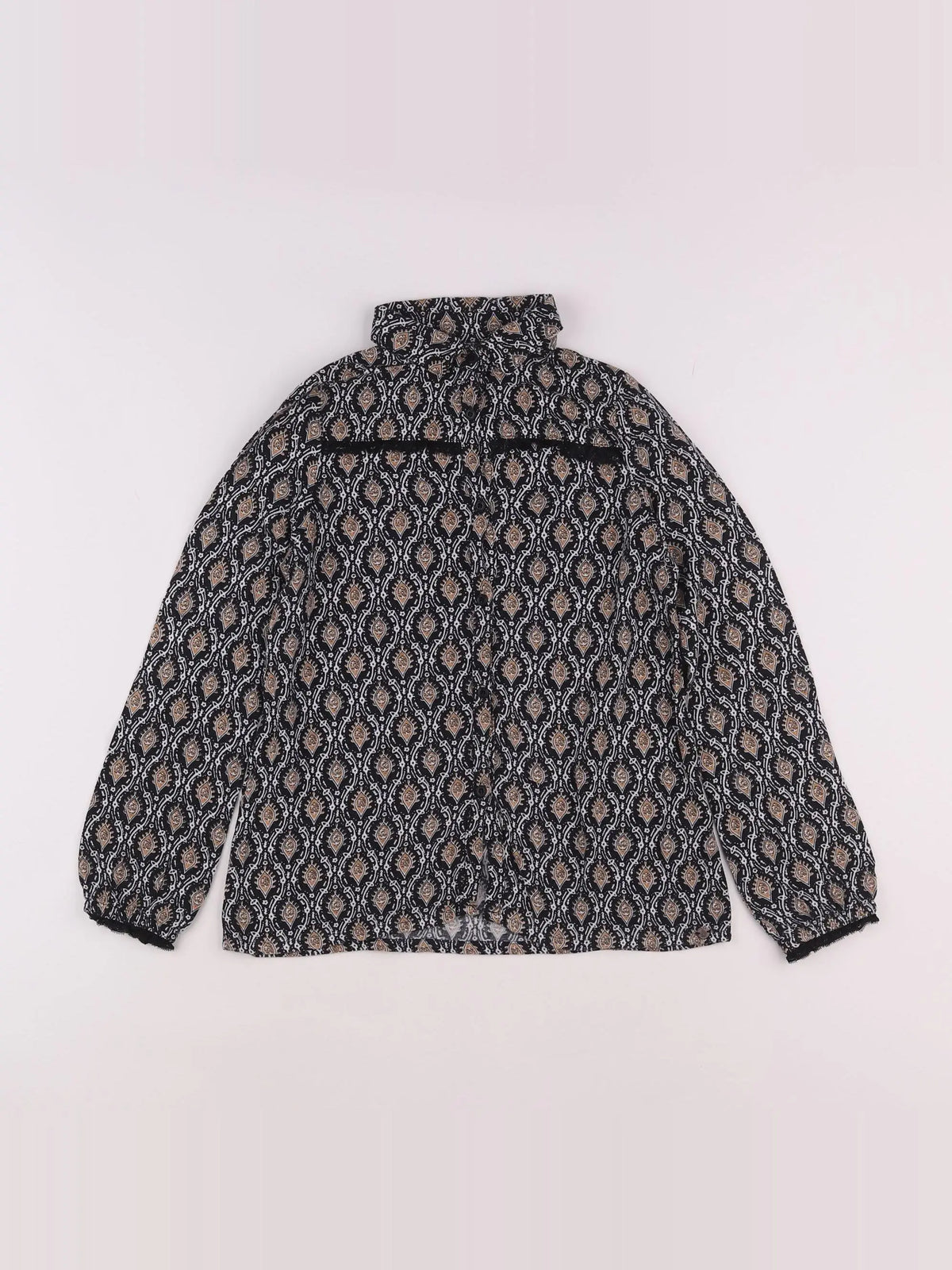 IKKS - blouse noir - 8 ans