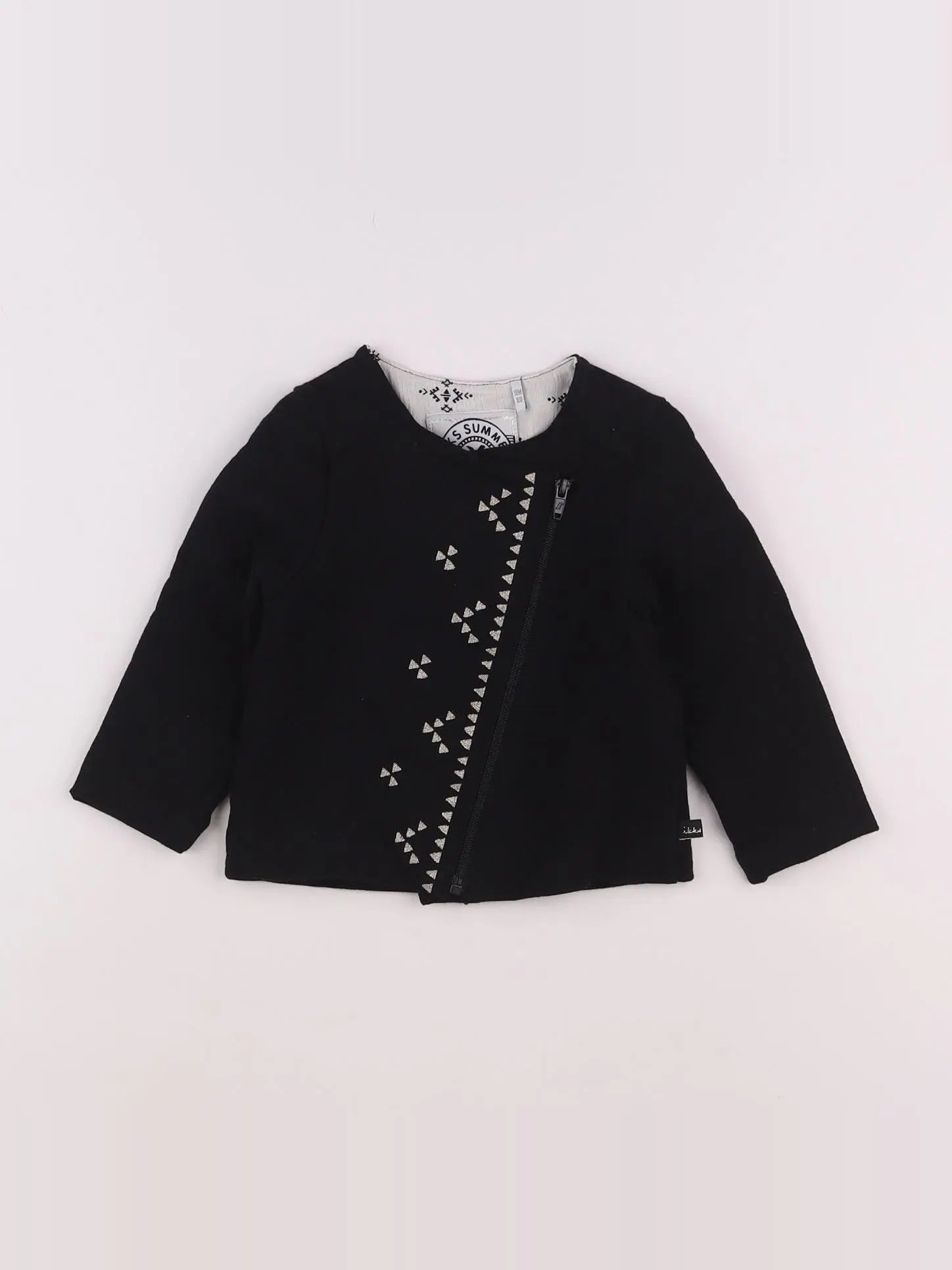 IKKS - veste noir - 18 mois